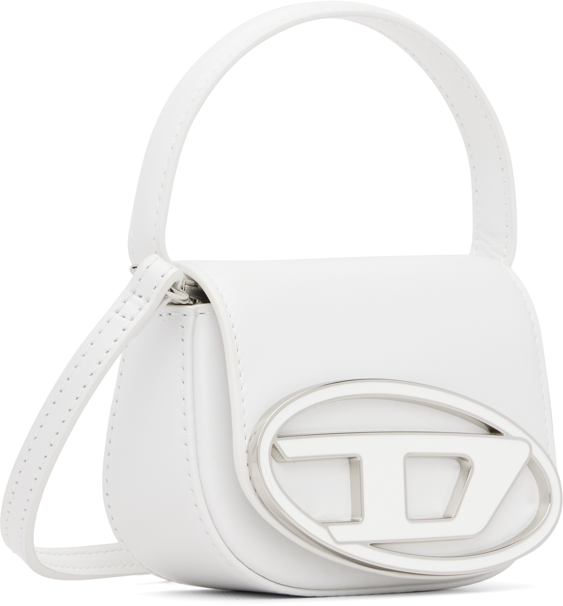 Diesel - Micro sac blanc à logo 1DR