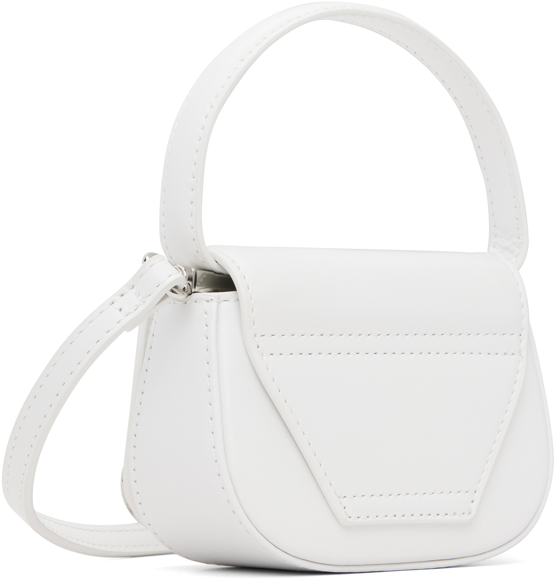 Diesel - Micro sac blanc à logo 1DR