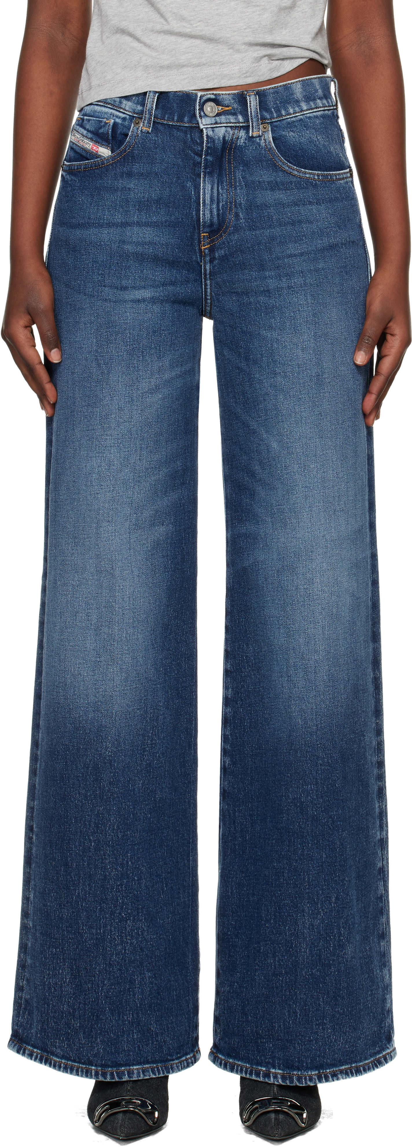 Diesel - Jean évasé 1978 Akemi bleu