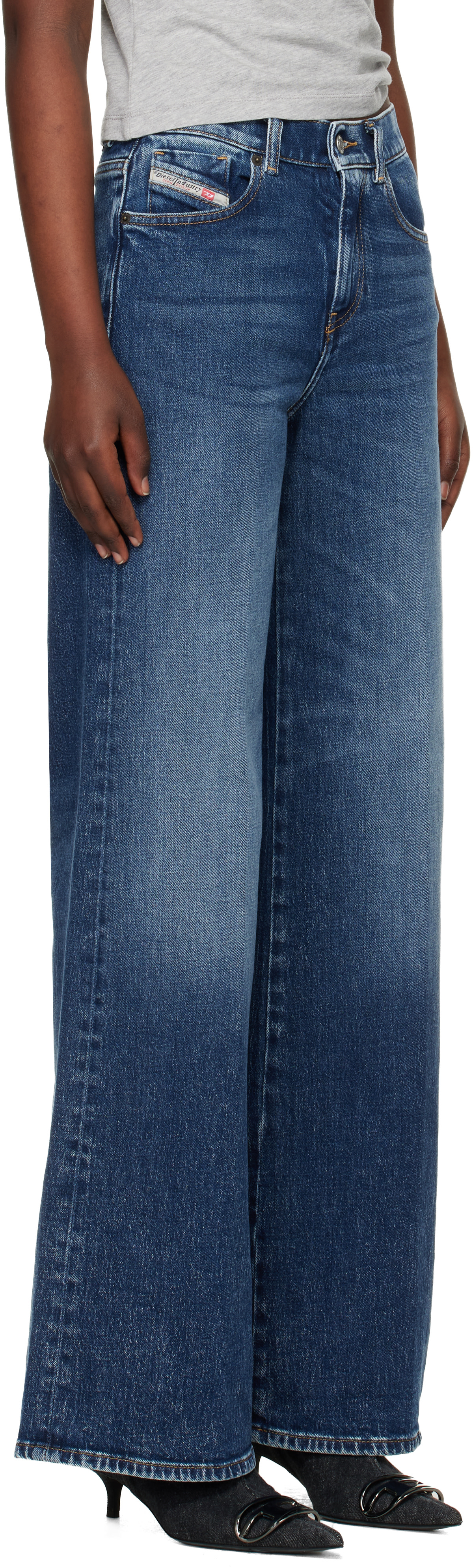 Diesel - Jean évasé 1978 Akemi bleu