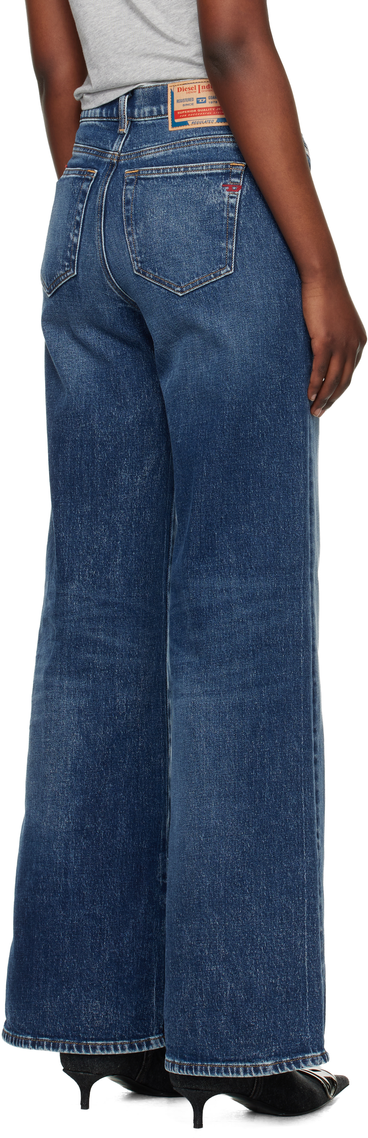 Diesel - Jean évasé 1978 Akemi bleu