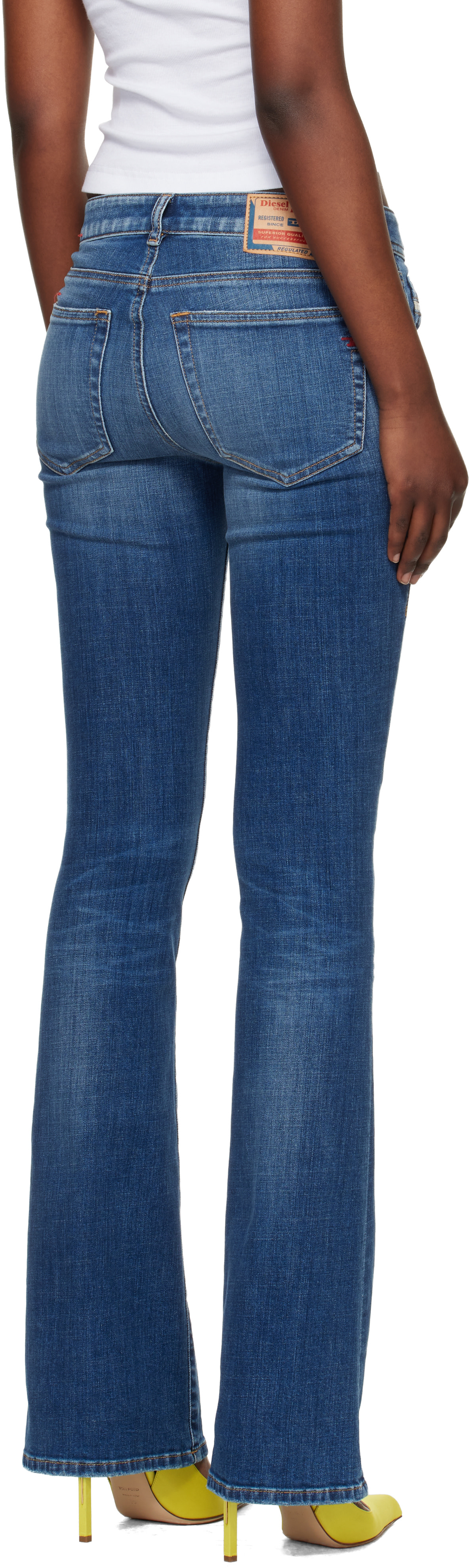 Diesel - Blue 1969 D-Ebbey Bootcut Jeans