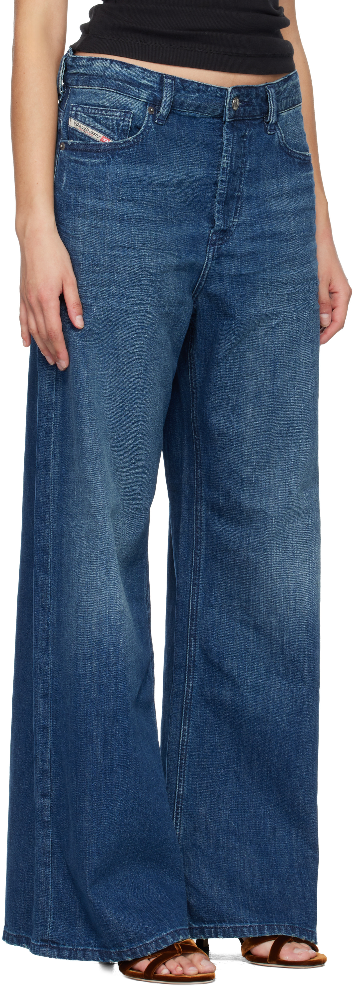 Diesel: Blue Relaxed 1996 D-Sire Jeans | SSENSE