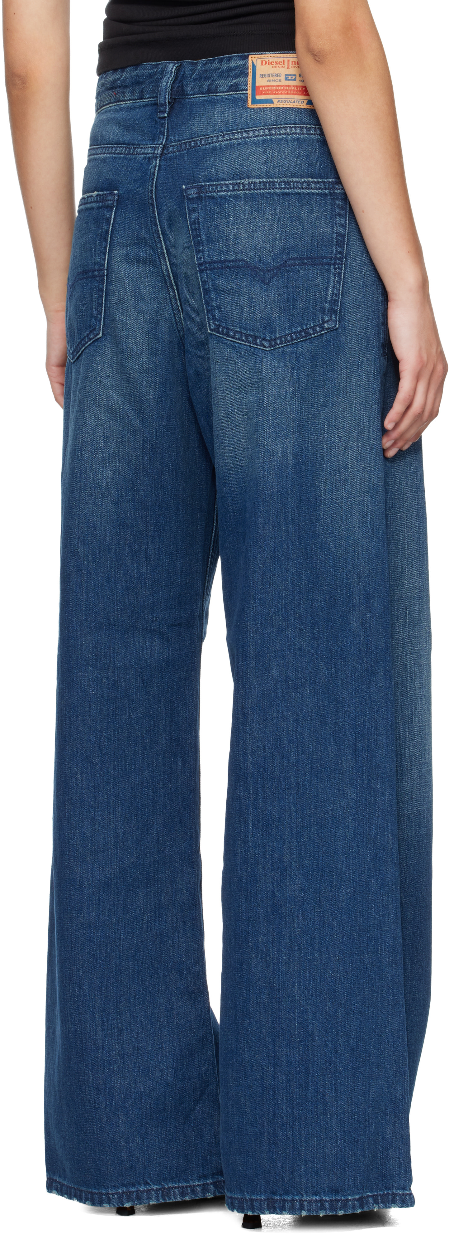 Diesel: Blue Relaxed 1996 D-Sire Jeans | SSENSE