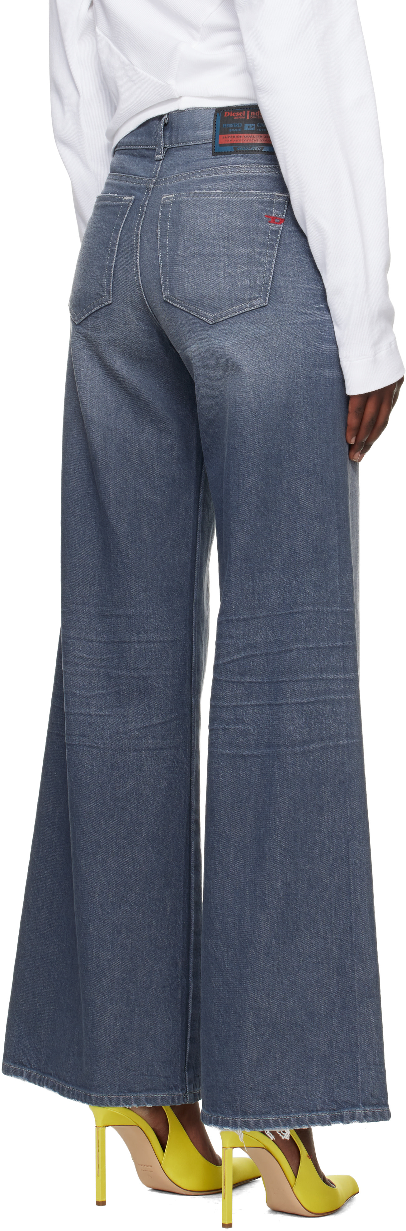 Diesel - Jean évasé 1978 Akemi gris