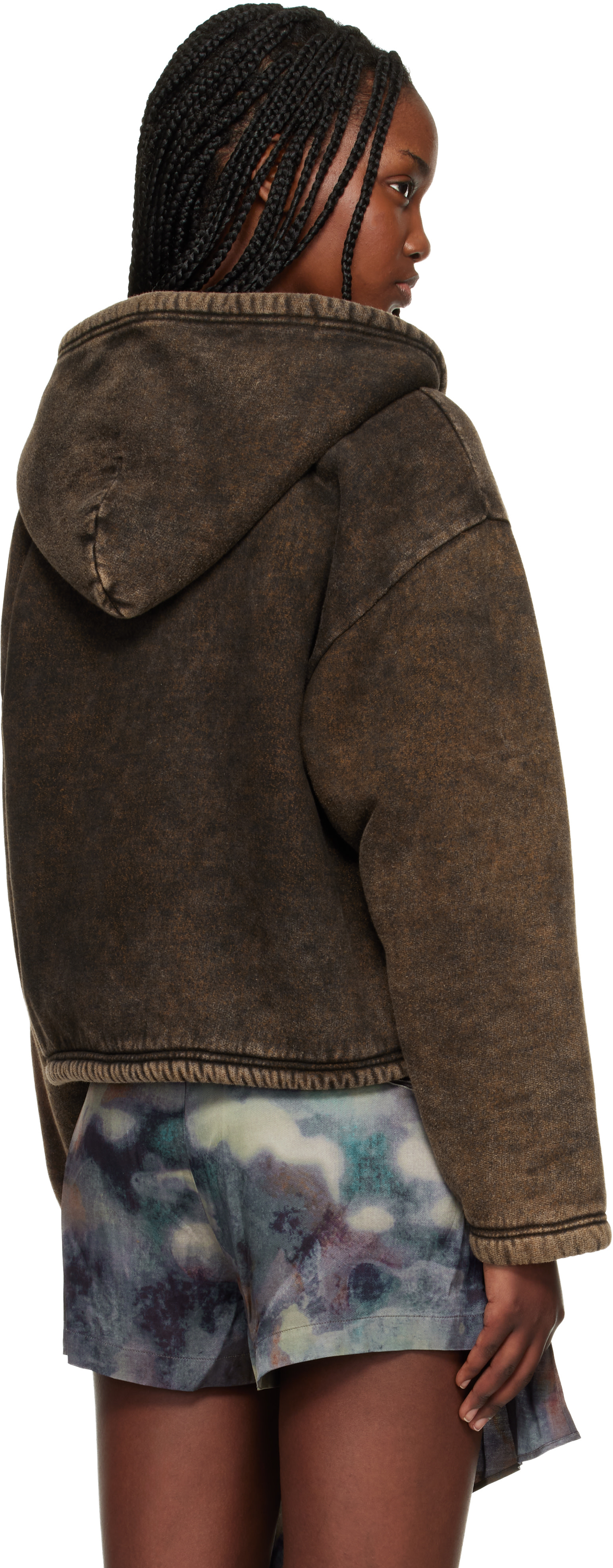 Diesel - Pull à capuche F-Ella brun