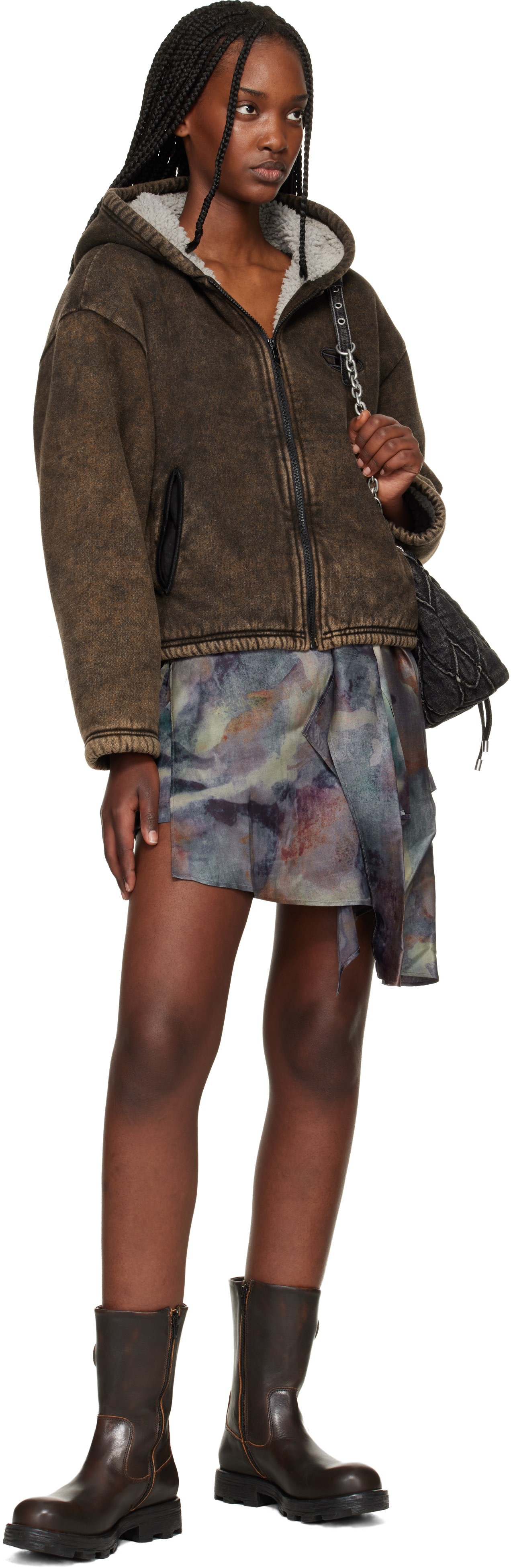 Diesel: Brown D-Hammer Bkr D W Boots | SSENSE