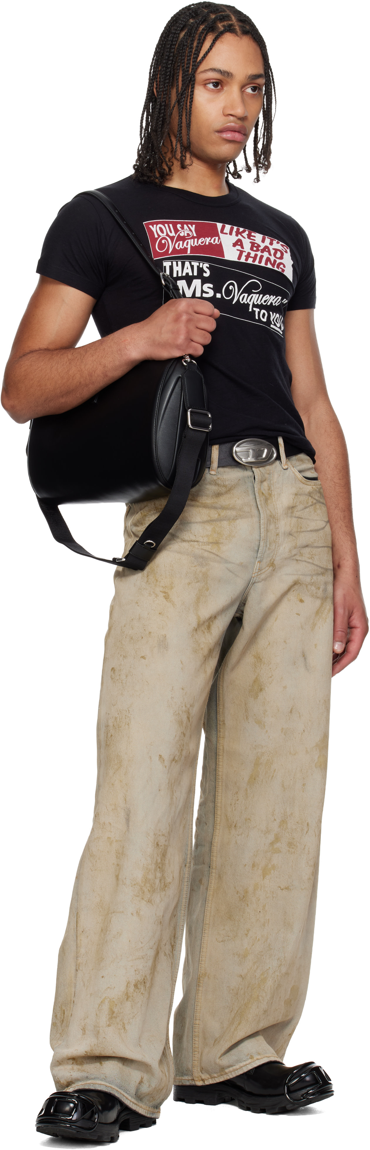 Diesel - Black B-Double D Belt
