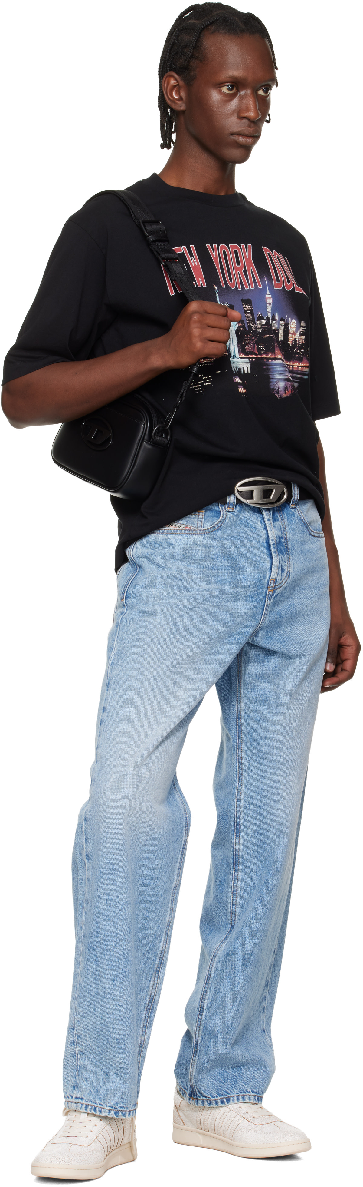 Diesel: Black B-1dr Belt | SSENSE