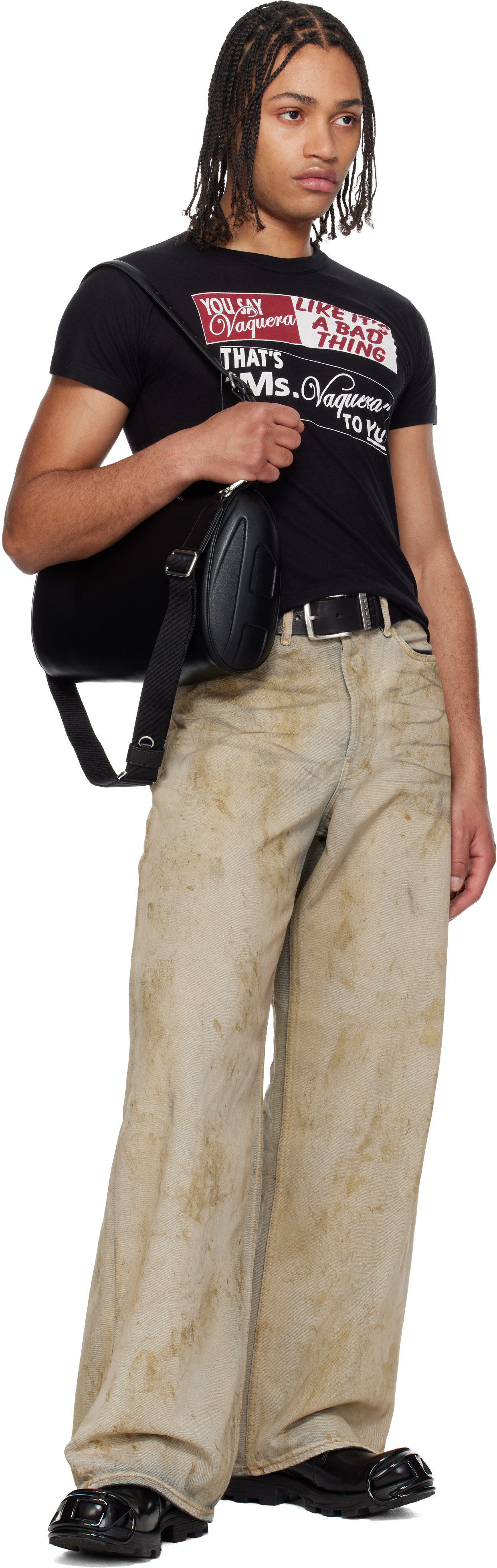 Diesel - Ceinture Visible noire