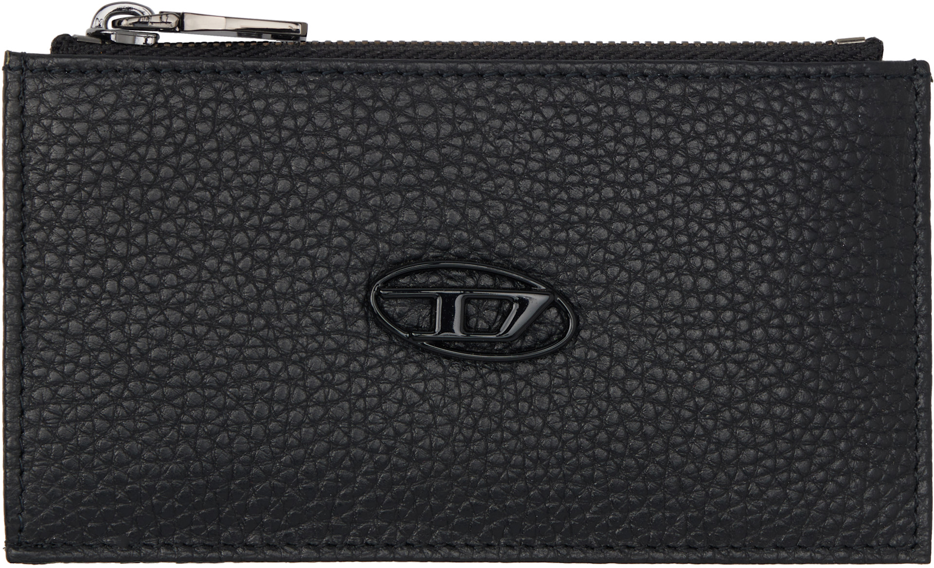 Diesel: Black Hissu Evo Iii Card Holder | SSENSE