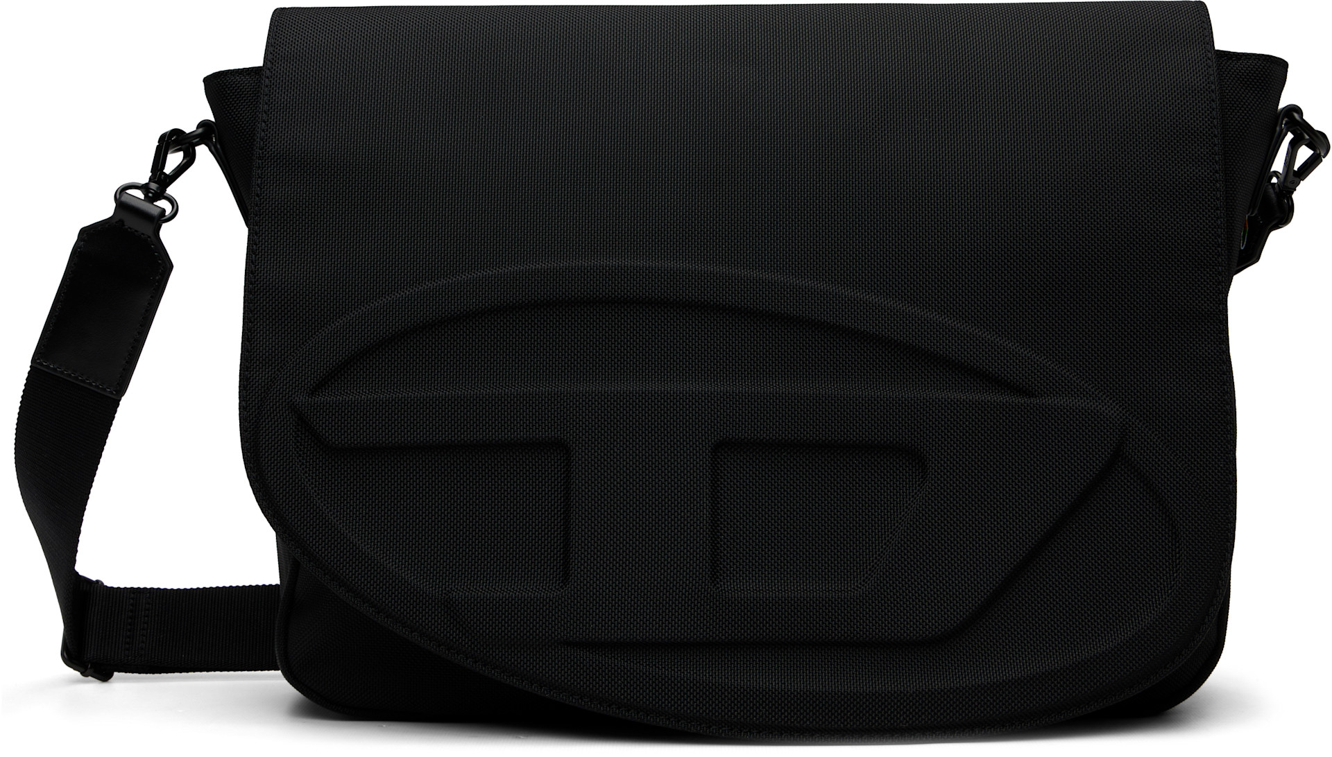 Diesel - Black 1dr Messenger Bag