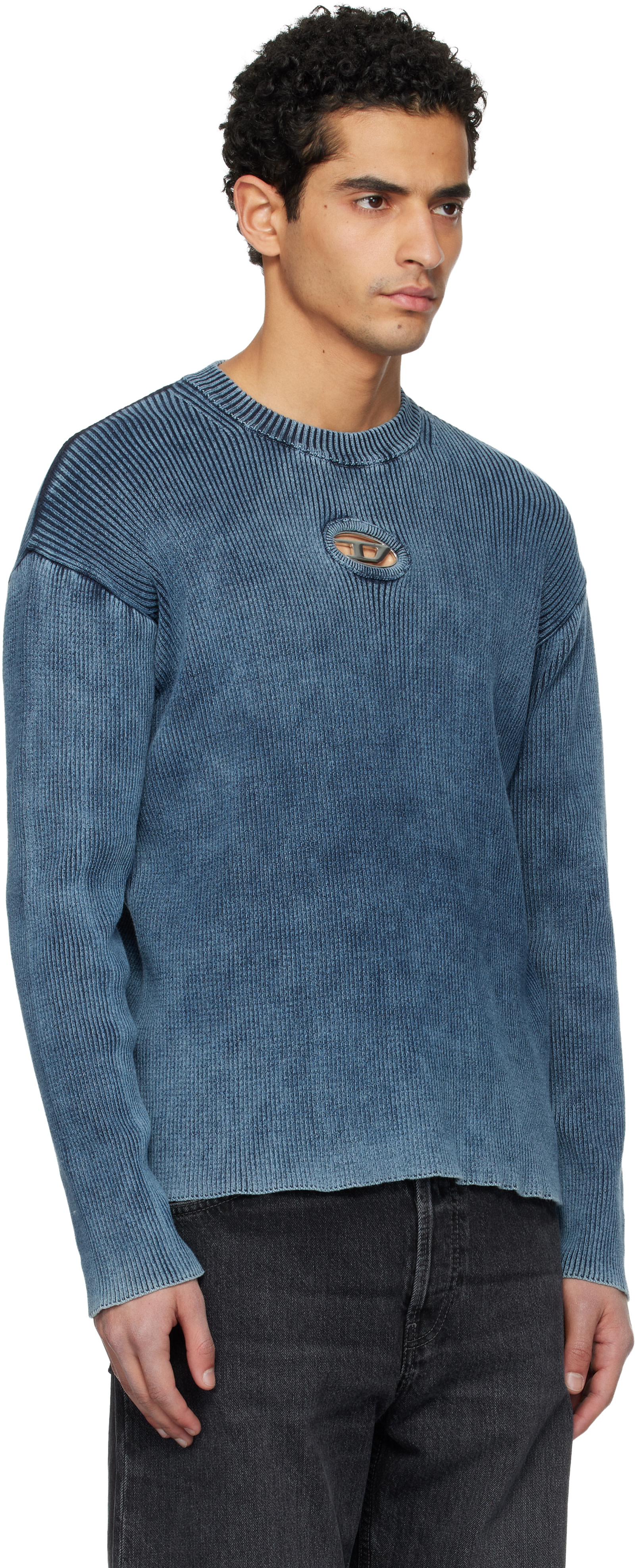 Diesel - Navy K-Darren-D Sweater