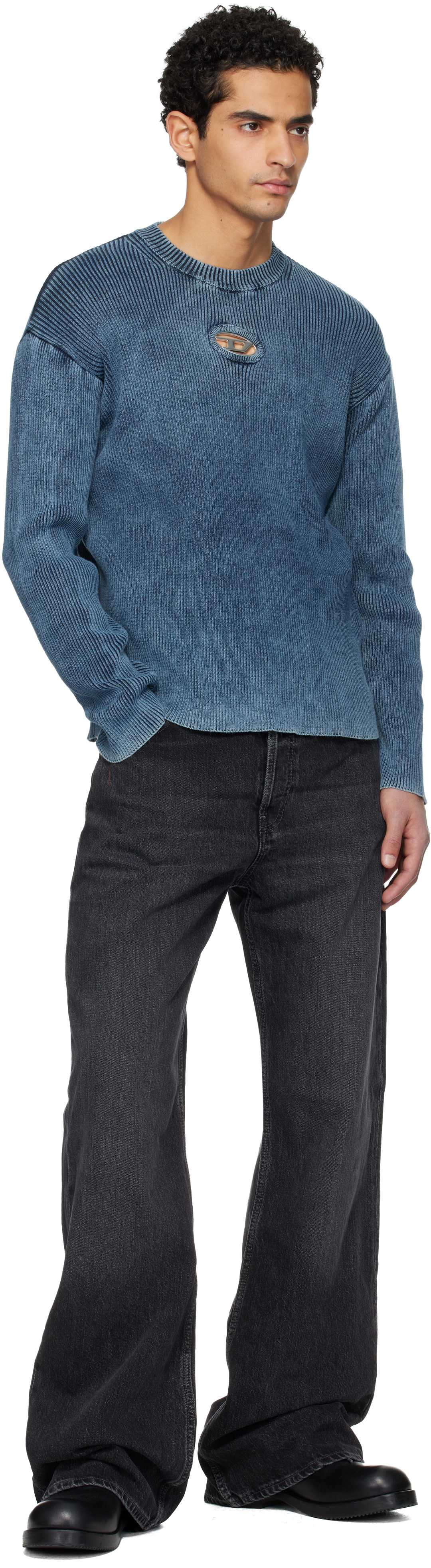 Diesel - Navy K-Darren-D Sweater