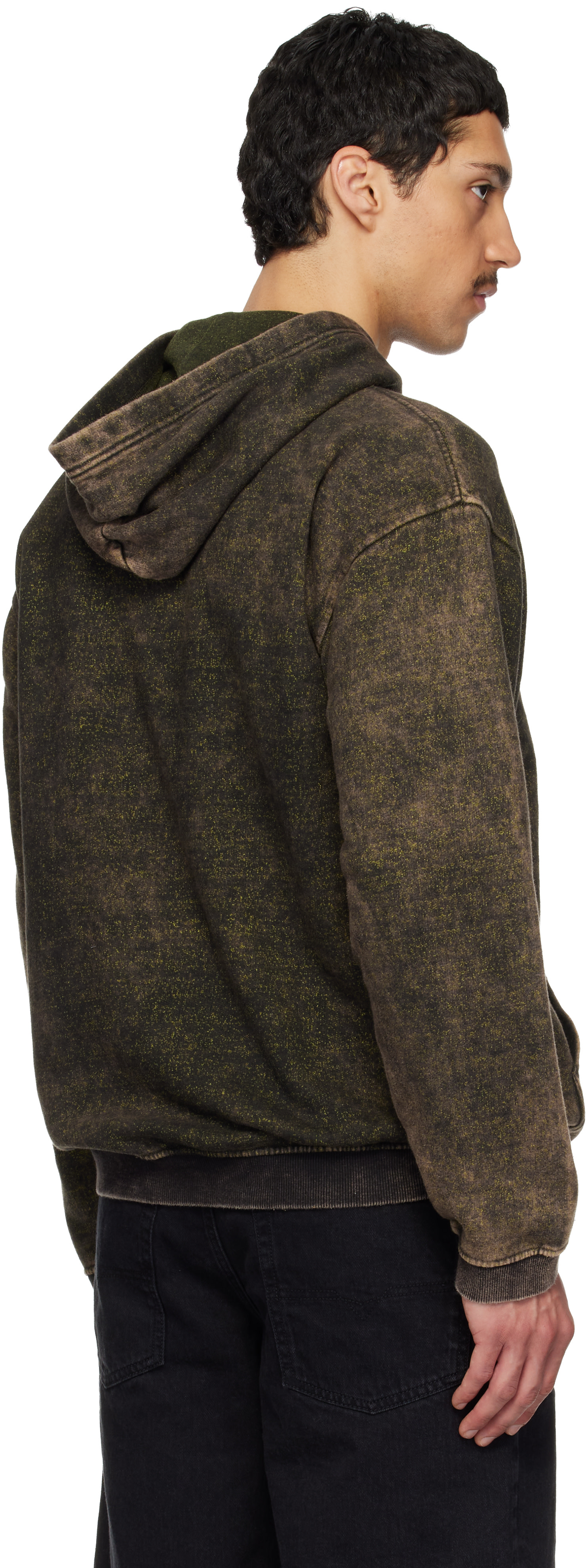 Diesel - Pull à capuche Kai kaki