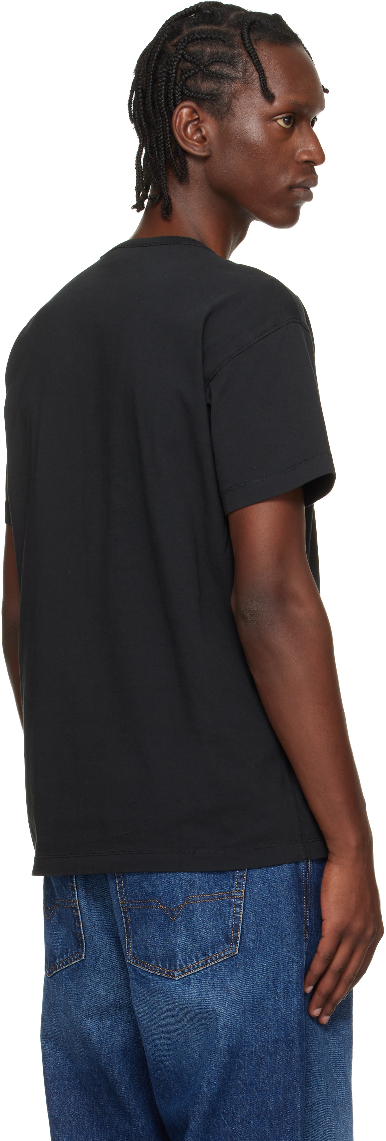 Diesel: Black T-Norm-Iod T-shirt | SSENSE Italy