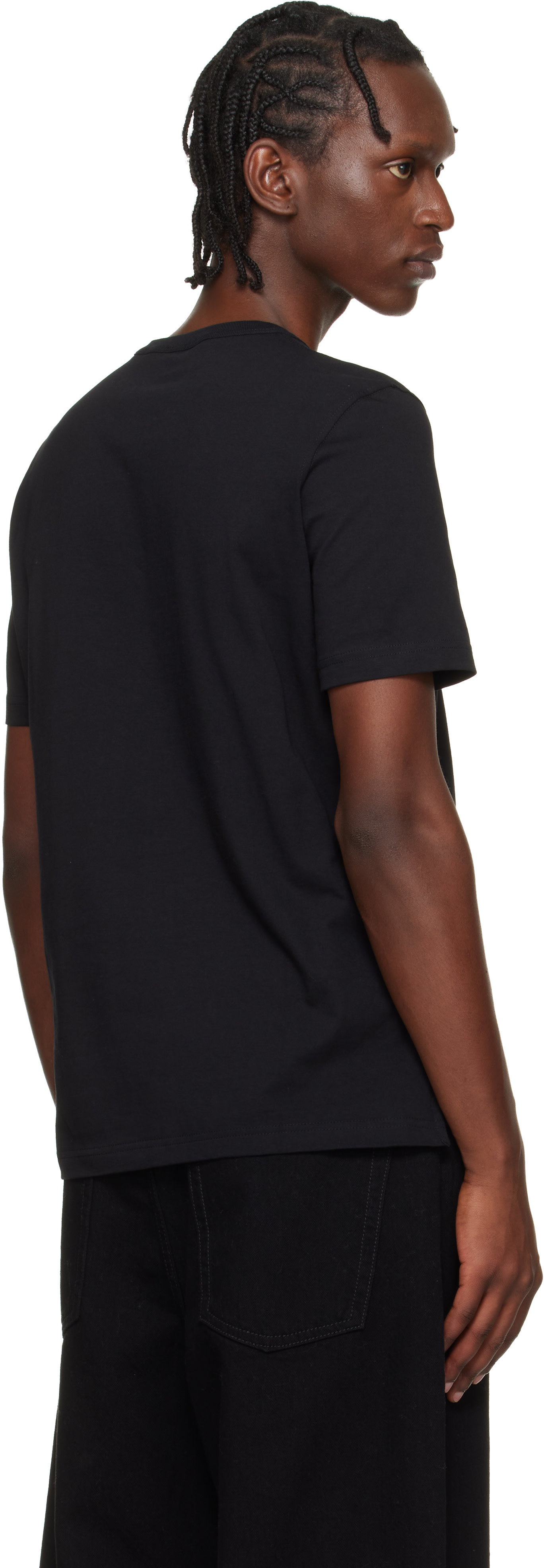 Diesel: Black T-Adjust-Od T-shirt | SSENSE