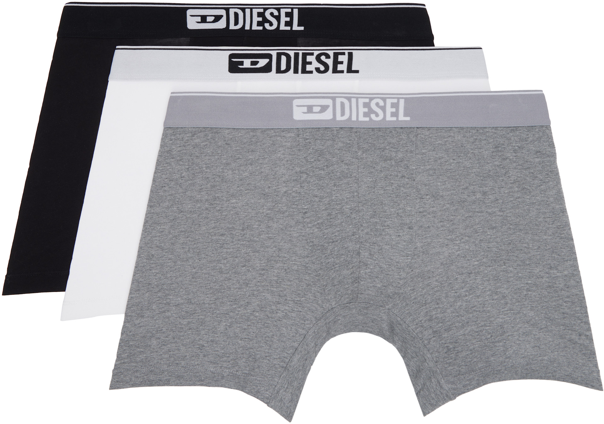Diesel - Ensemble de trois boxers Max multicolore à logos