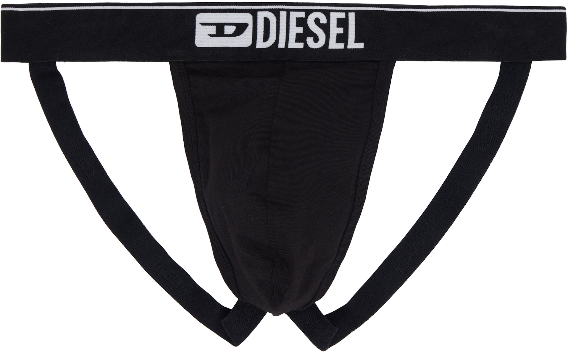 Diesel - 블랙 엄브르 조크스트랩 세트