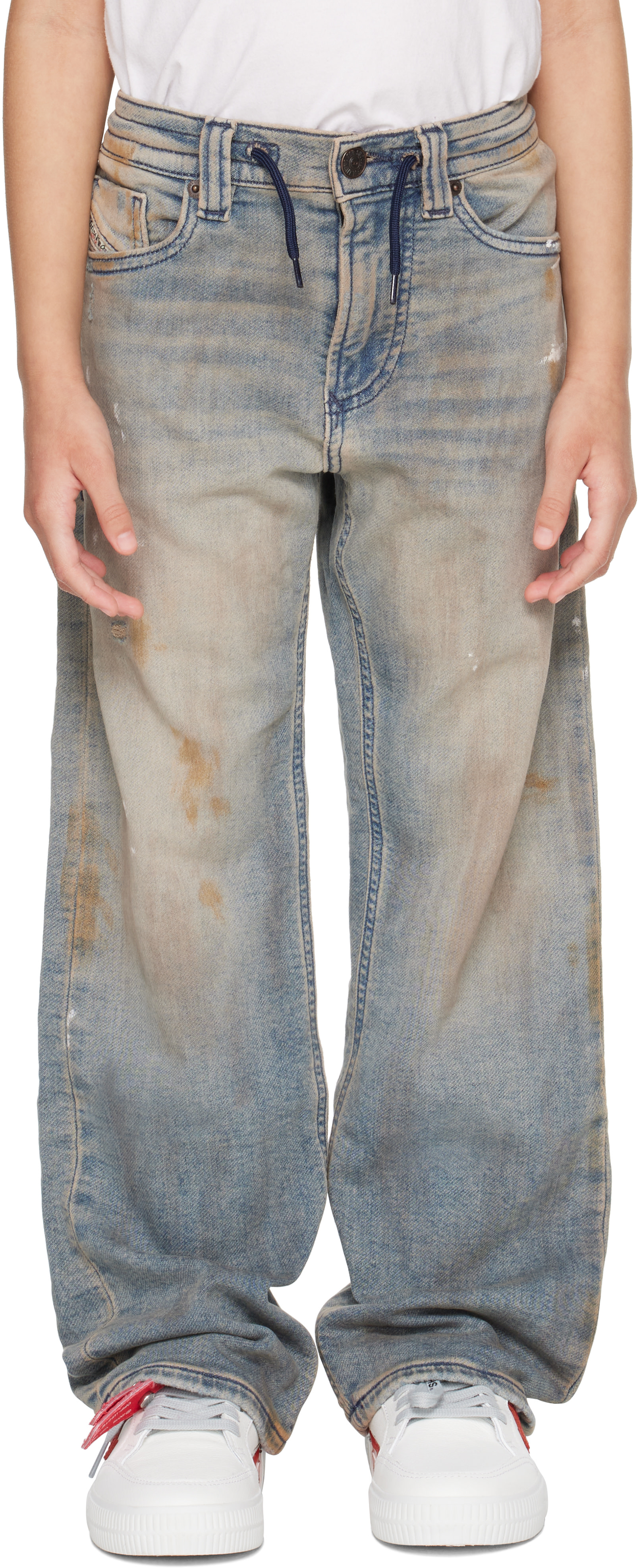 d*3様 テグス　シーガー　まとめ売り Diesel: キッズ｜グレー D Kros J JJJ ジーンズ | SSENSE 日本