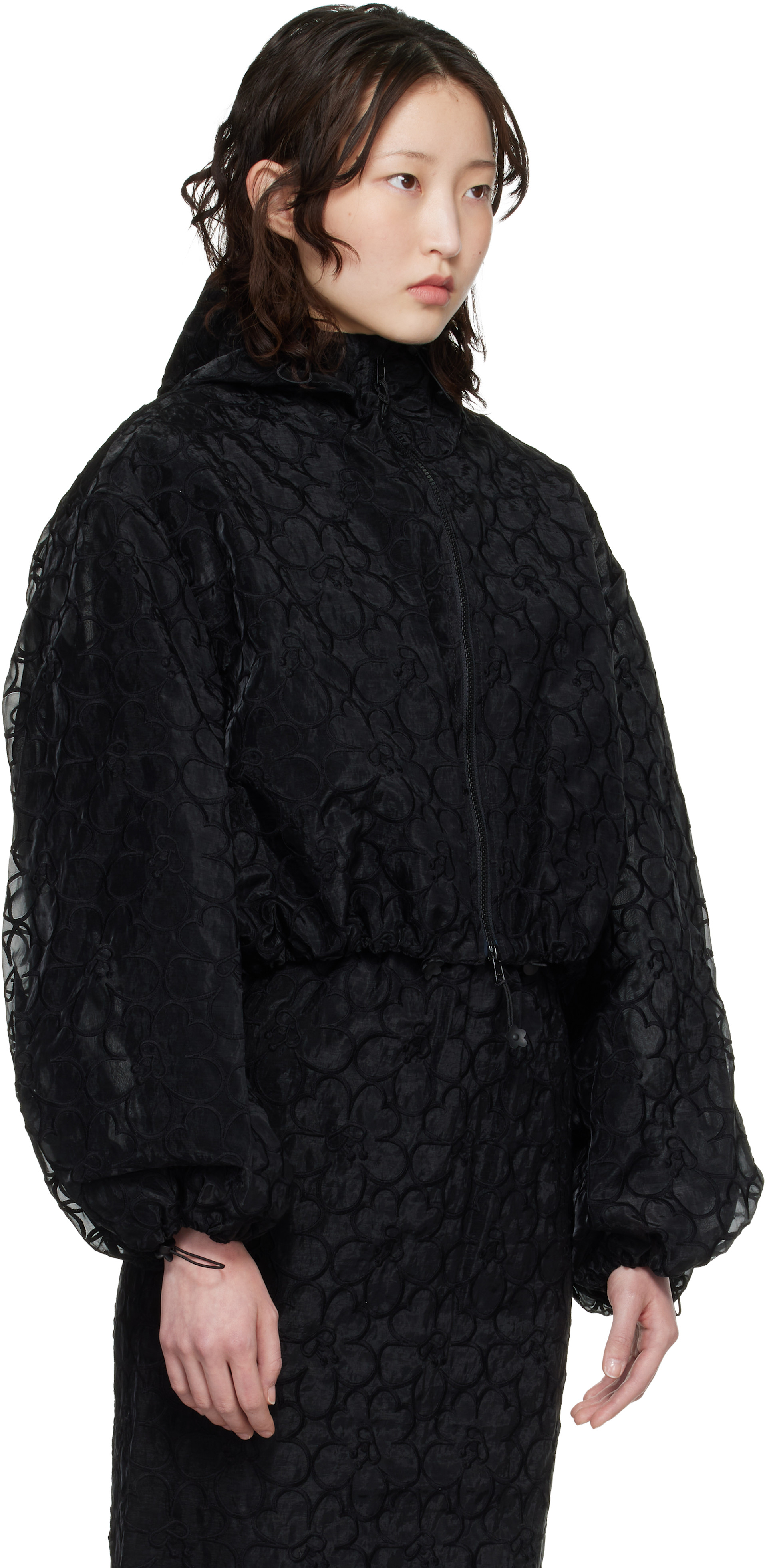 Cecilie Bahnsen: Black CBaisha Jacket | SSENSE