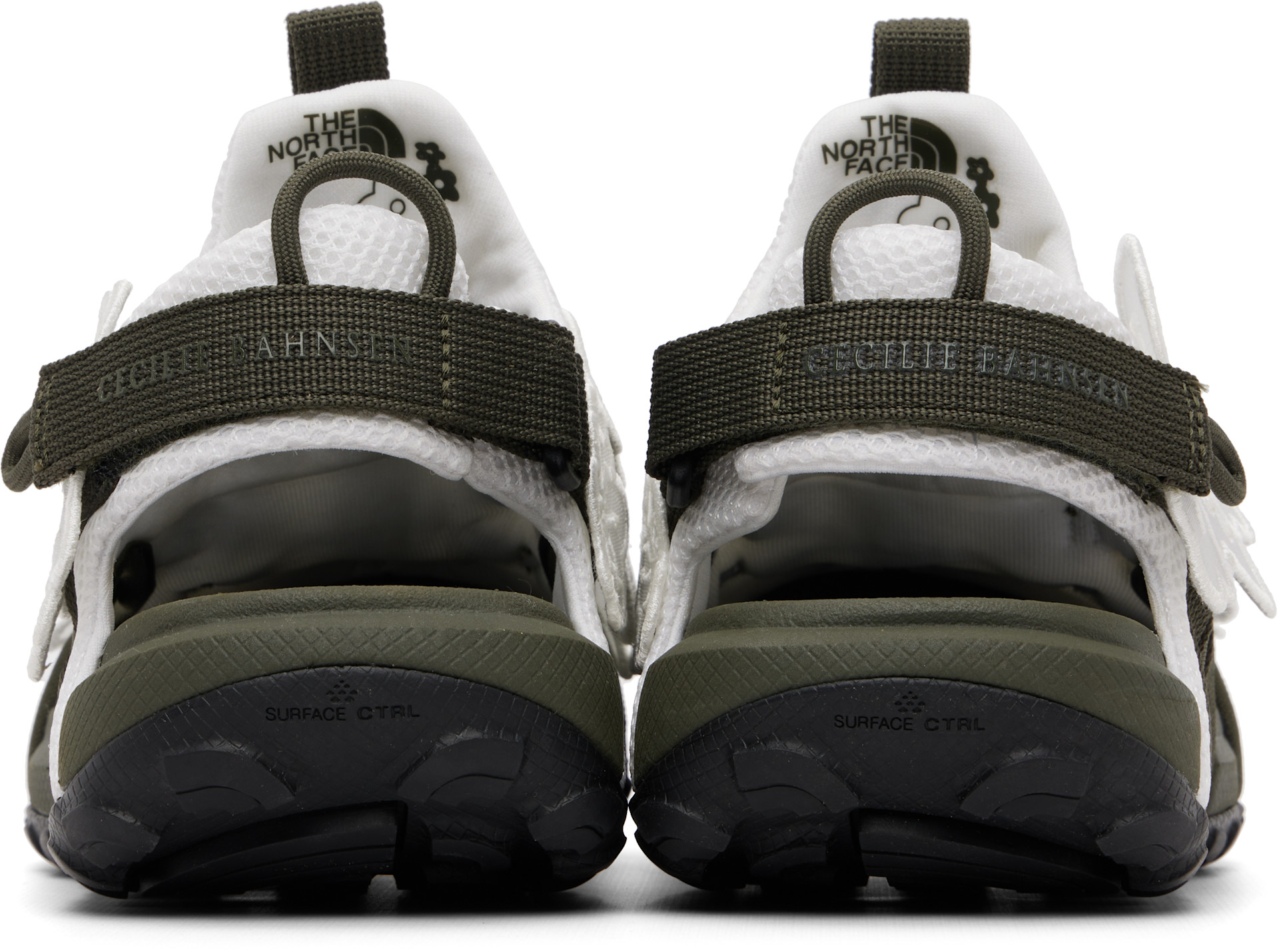 Cecilie Bahnsen: ホワイト＆カーキ The North Faceエディション Bekah