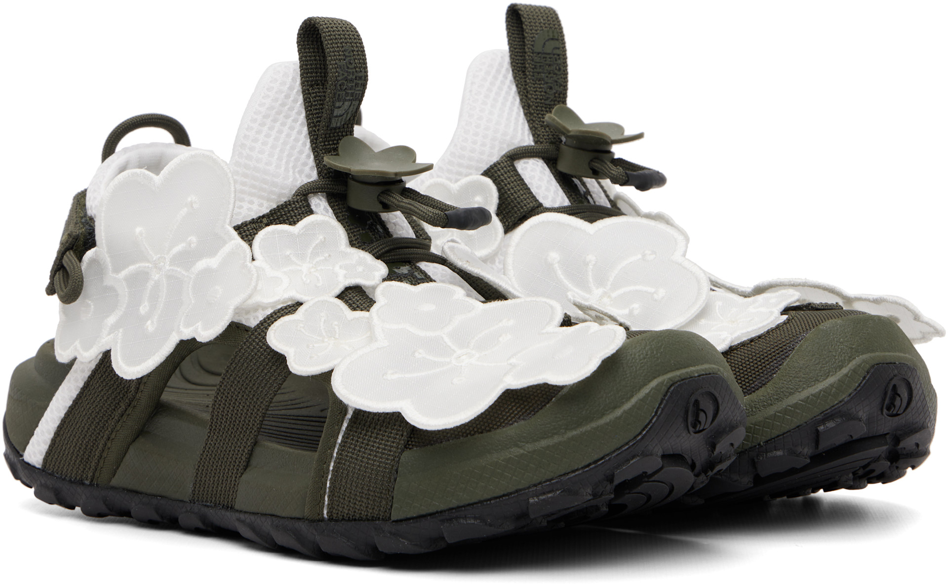 Cecilie Bahnsen: ホワイト＆カーキ The North Faceエディション Bekah