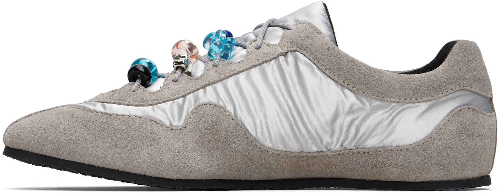 Cecilie Bahnsen - Baskets CBblaise argentées
