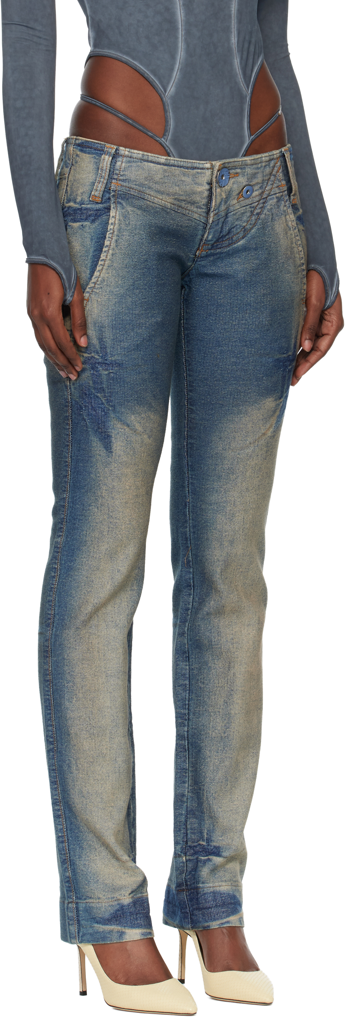 Miss Sixty - Blue KNWLS Edition Tie Dye Jeans
