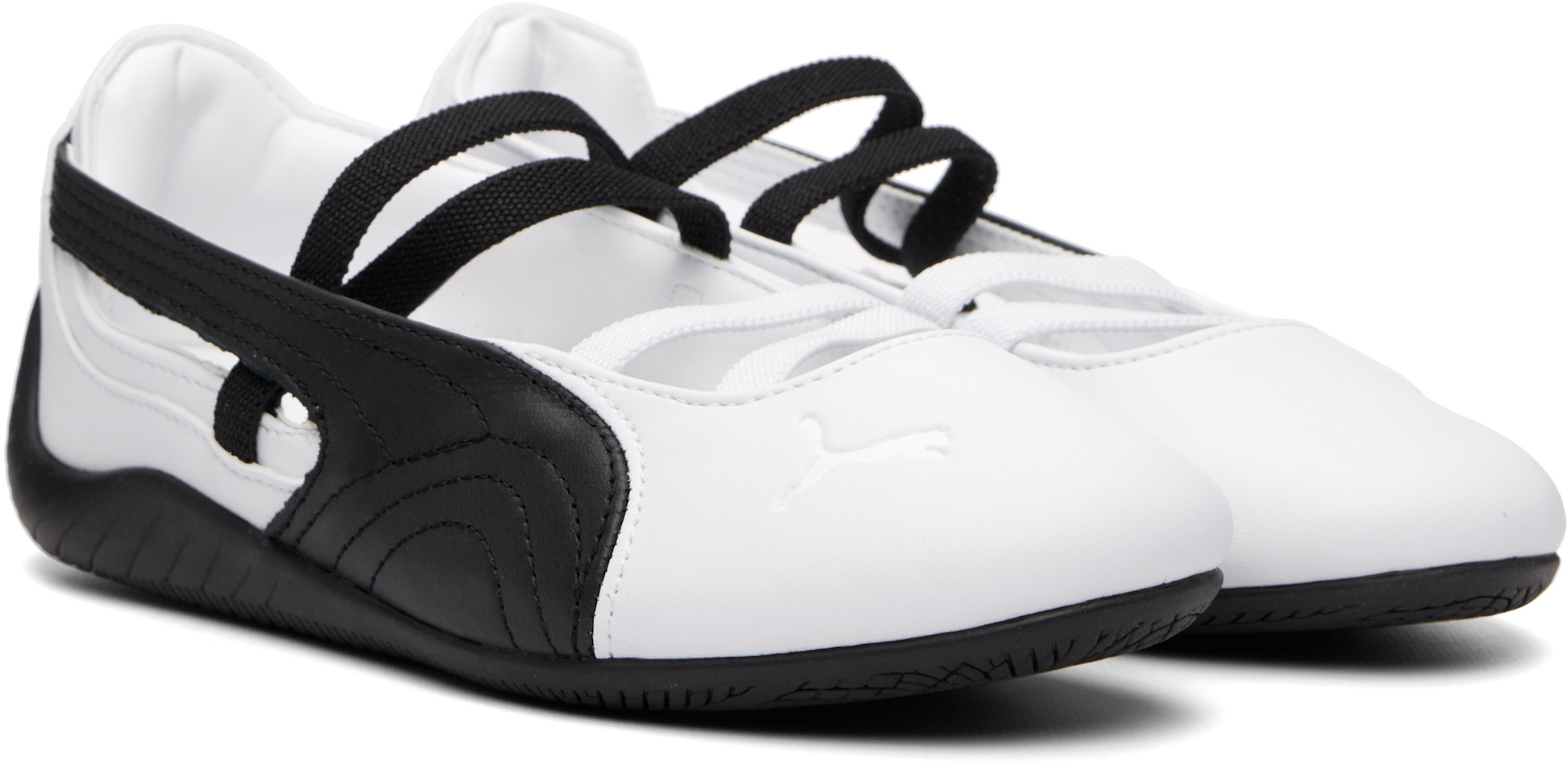 PUMA - Baskets Speedcat Ballet blanches