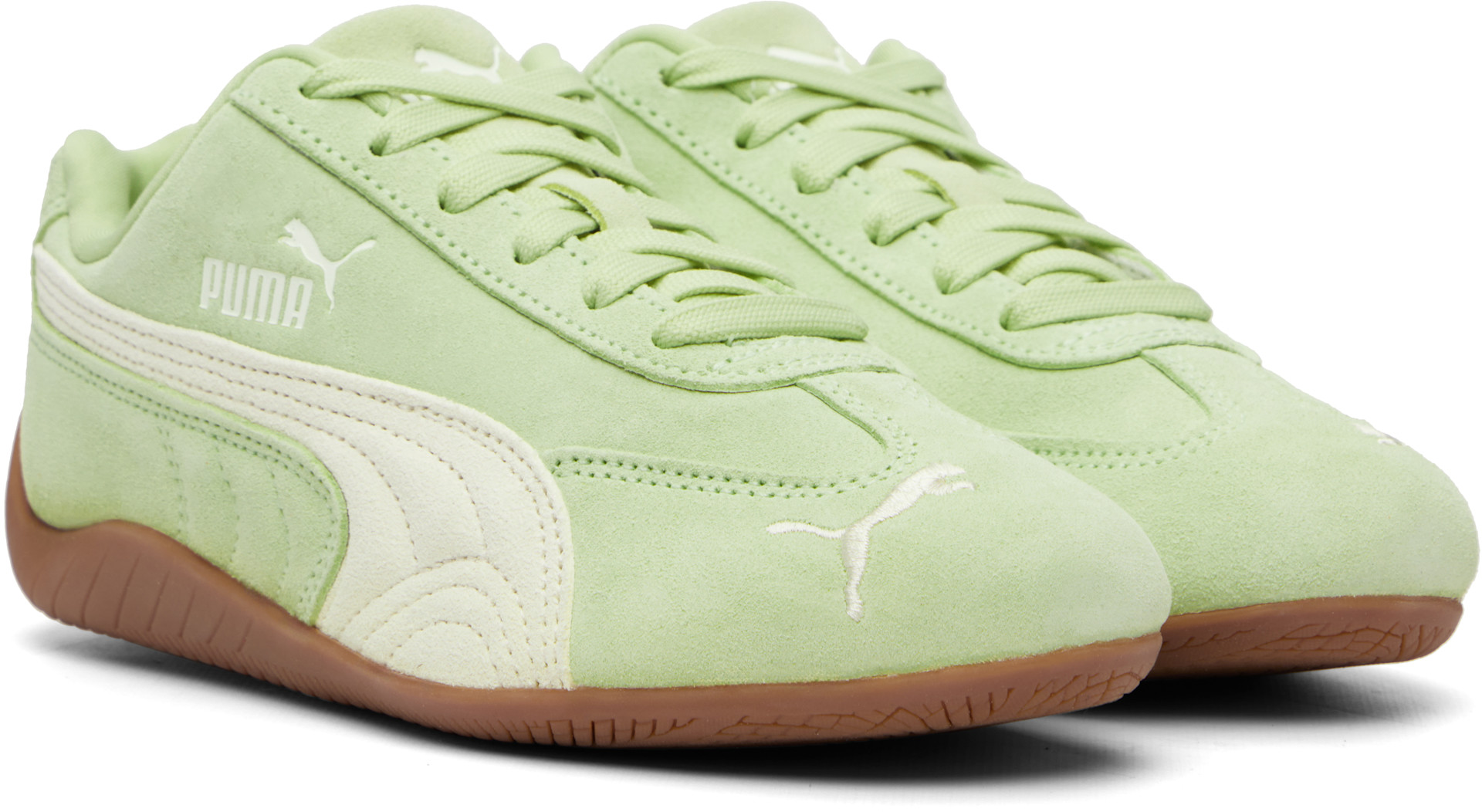PUMA - Baskets Speedcat OG vertes