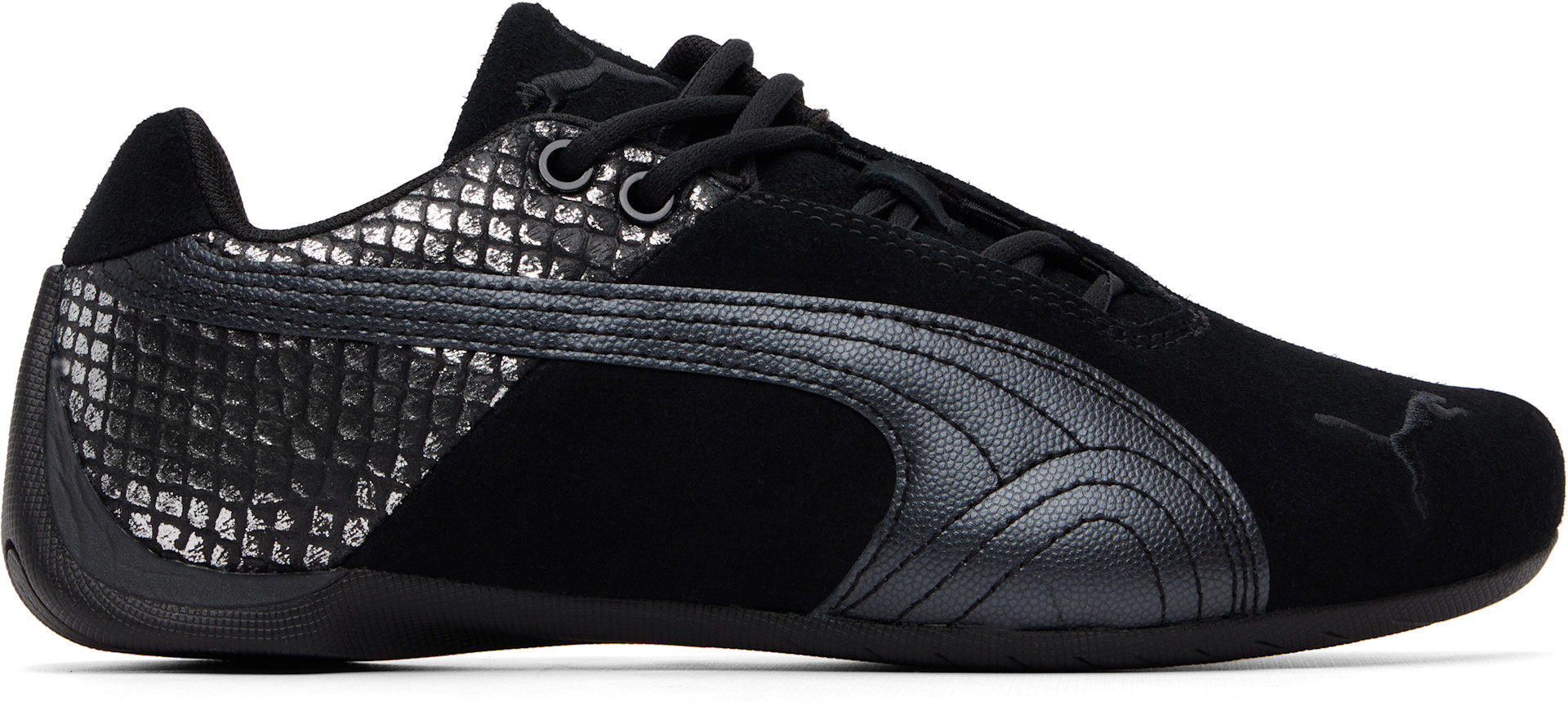PUMA future CATブラック スニーカー PUMA: Black Future Cat Emboss Sneakers | SSENSE Puerto Rico