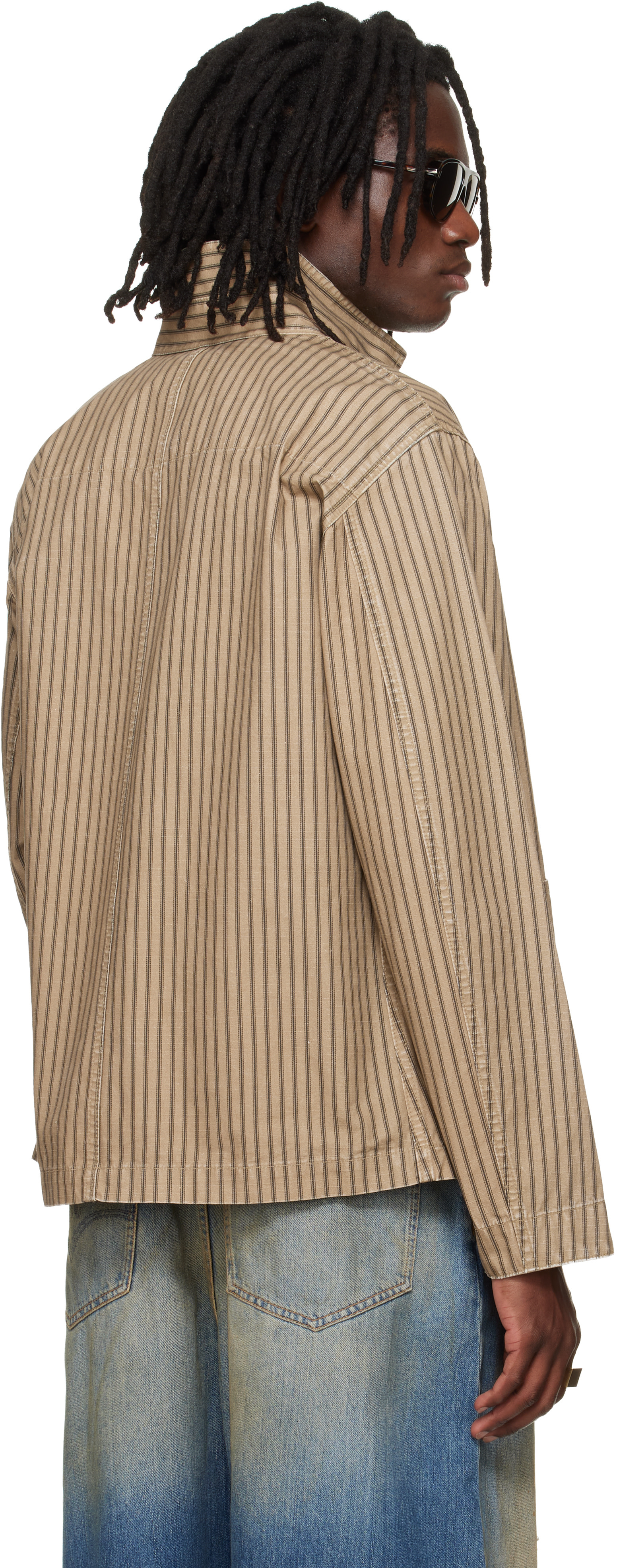 424 - Blouson Giacca Ale beige