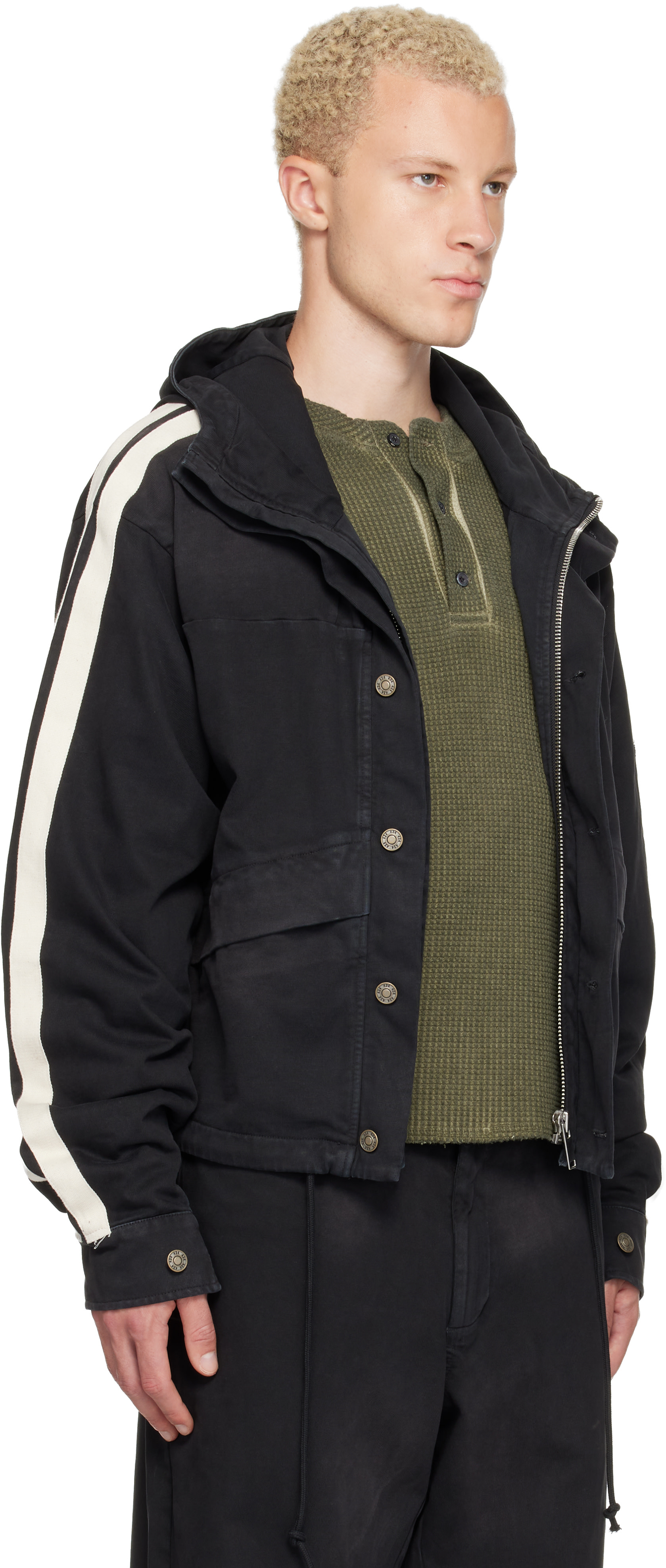 424 - Black Racing Jacket