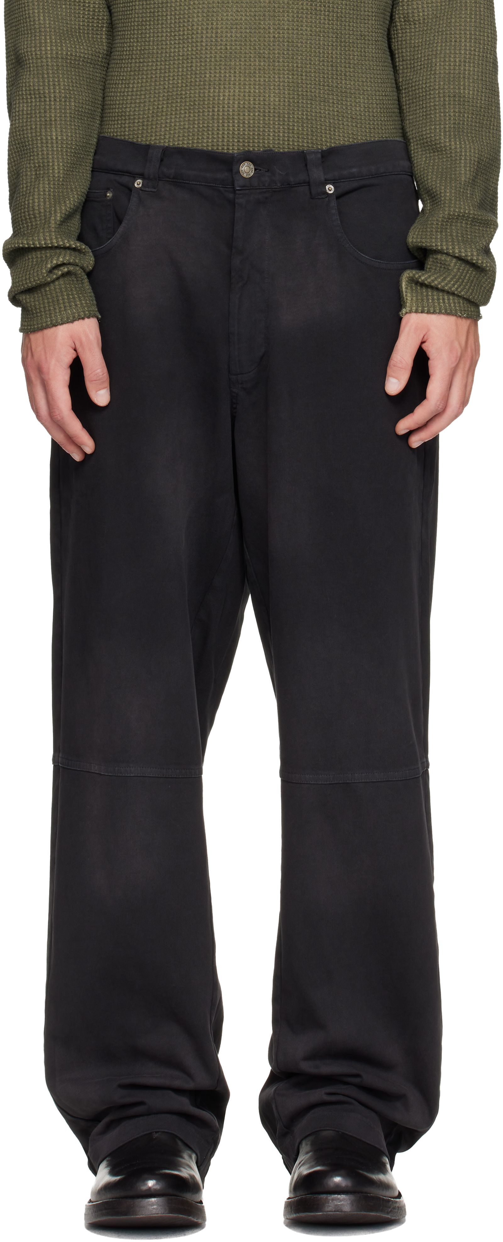 424 - Pantalon Academy noir