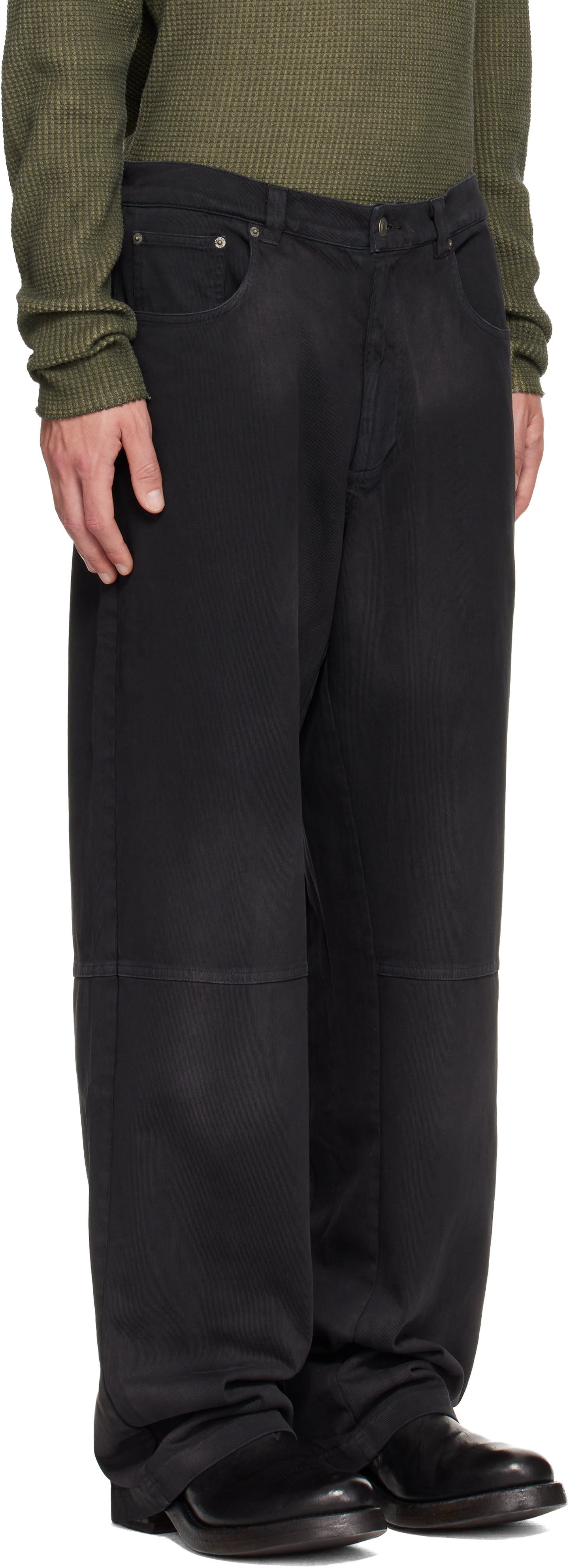 424 - Pantalon Academy noir