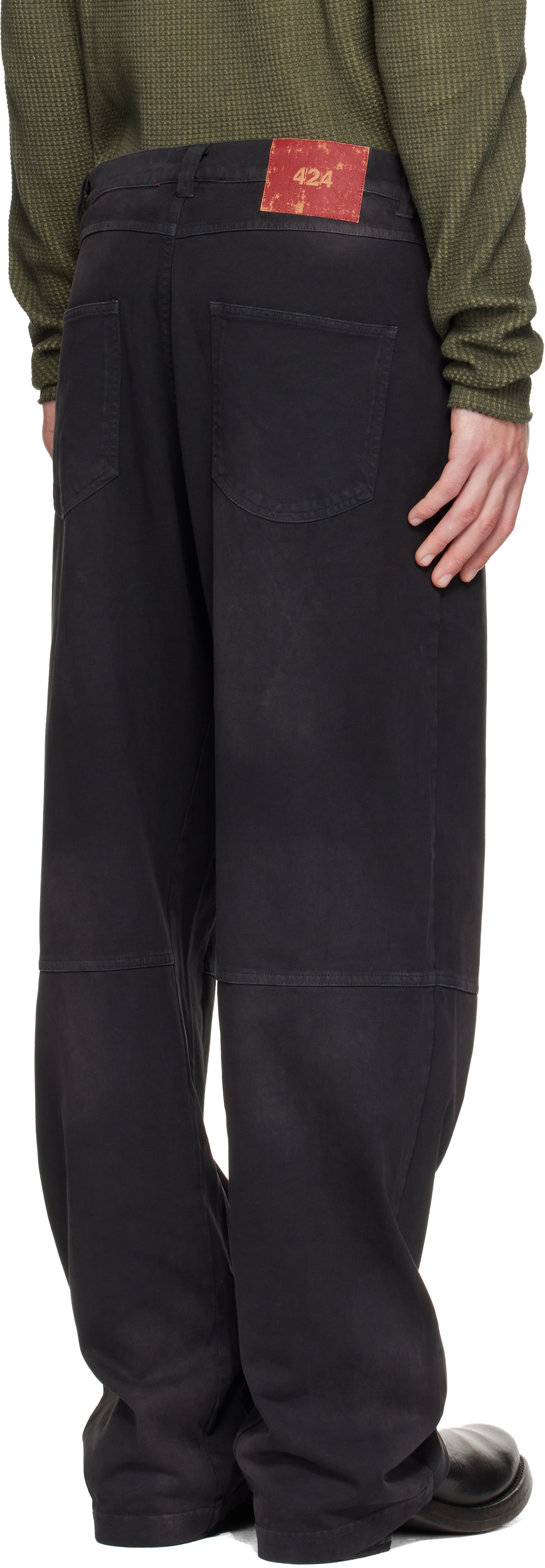 424 - Pantalon Academy noir