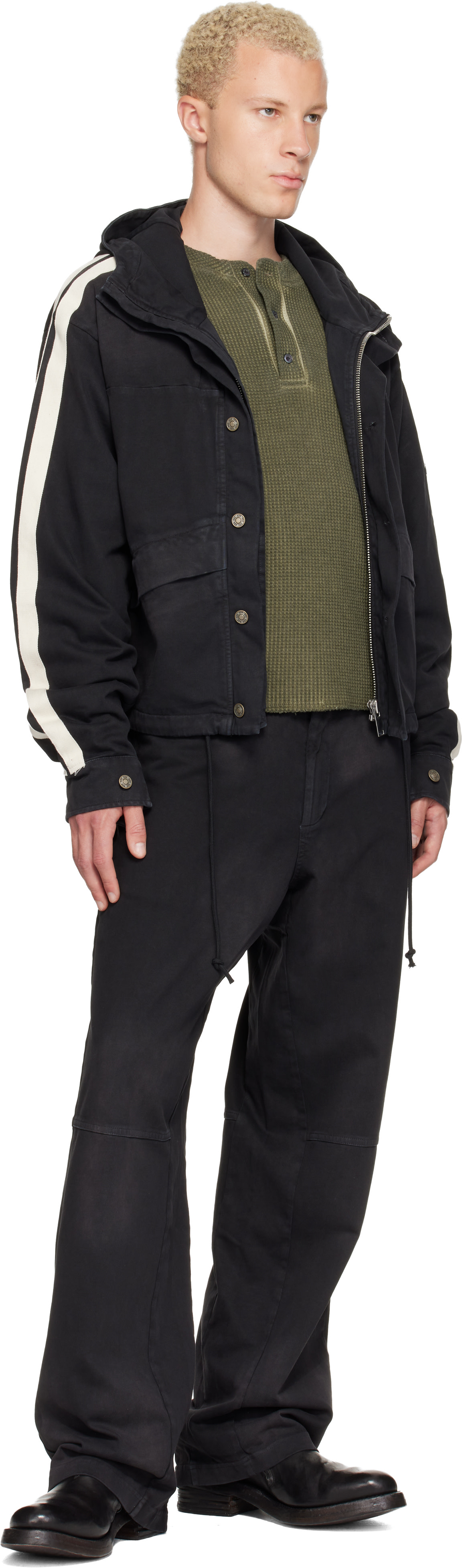 424 - Pantalon Academy noir