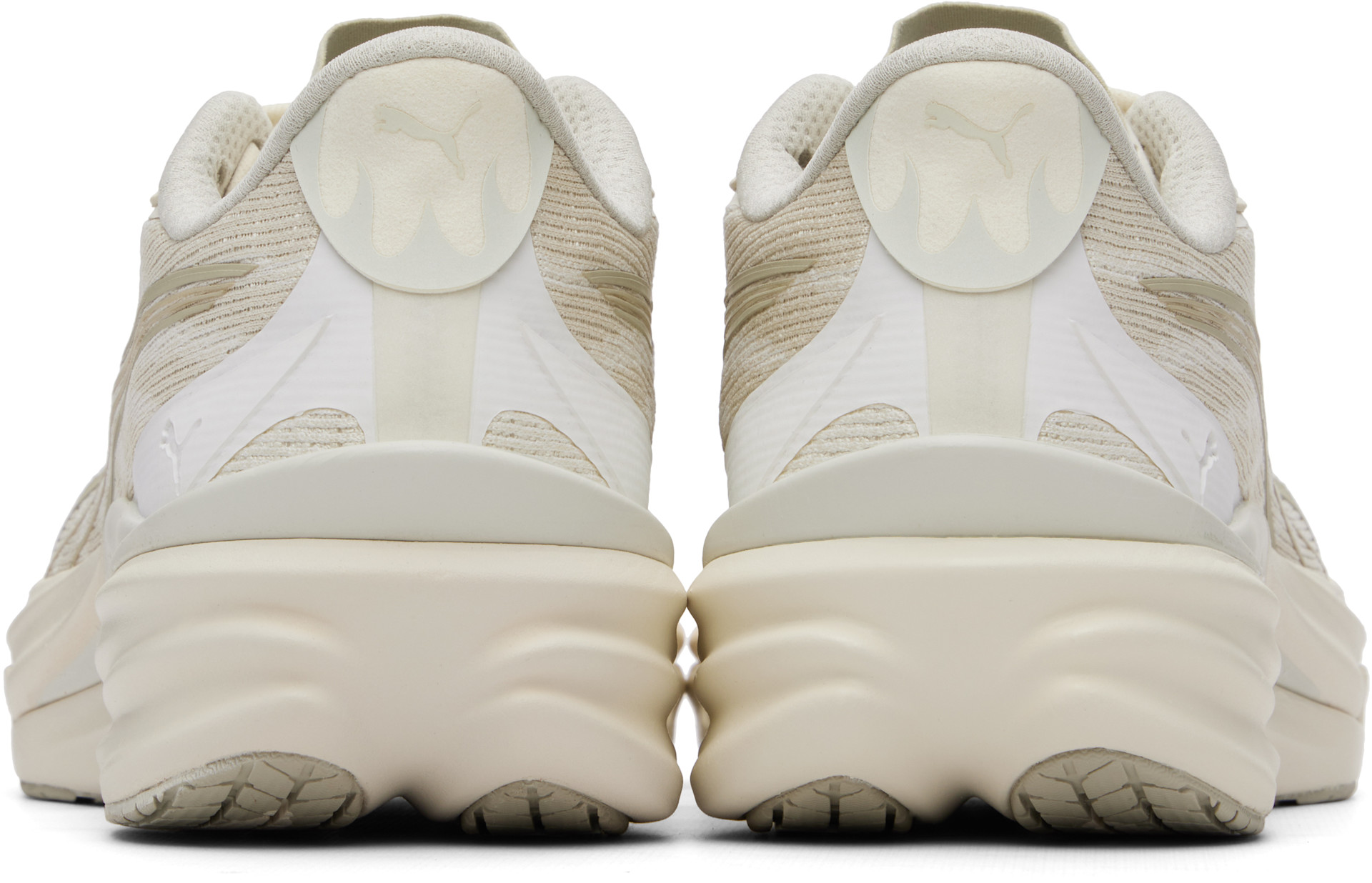PUMA - Baskets Deviate NITRO 4 blanc cassé