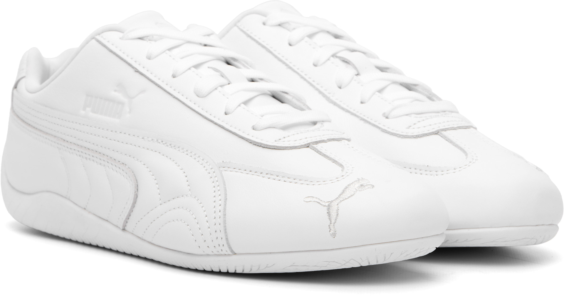 PUMA - Baskets Speedcat blanches
