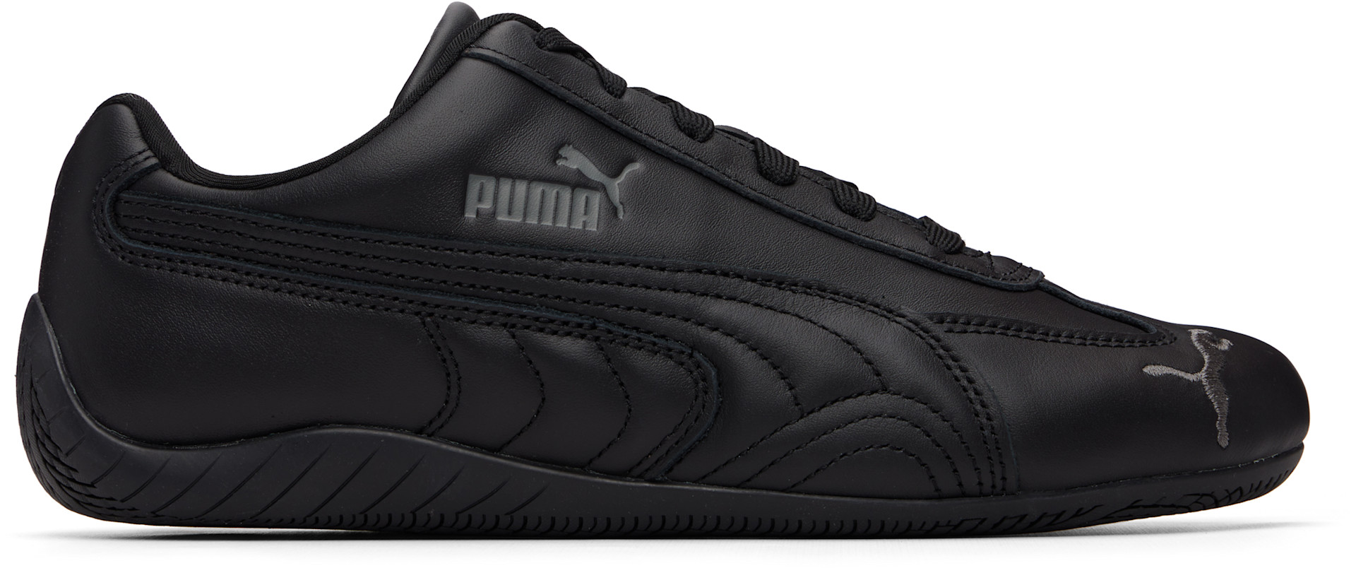 PUMA - 블랙 스피드캣 스니커즈