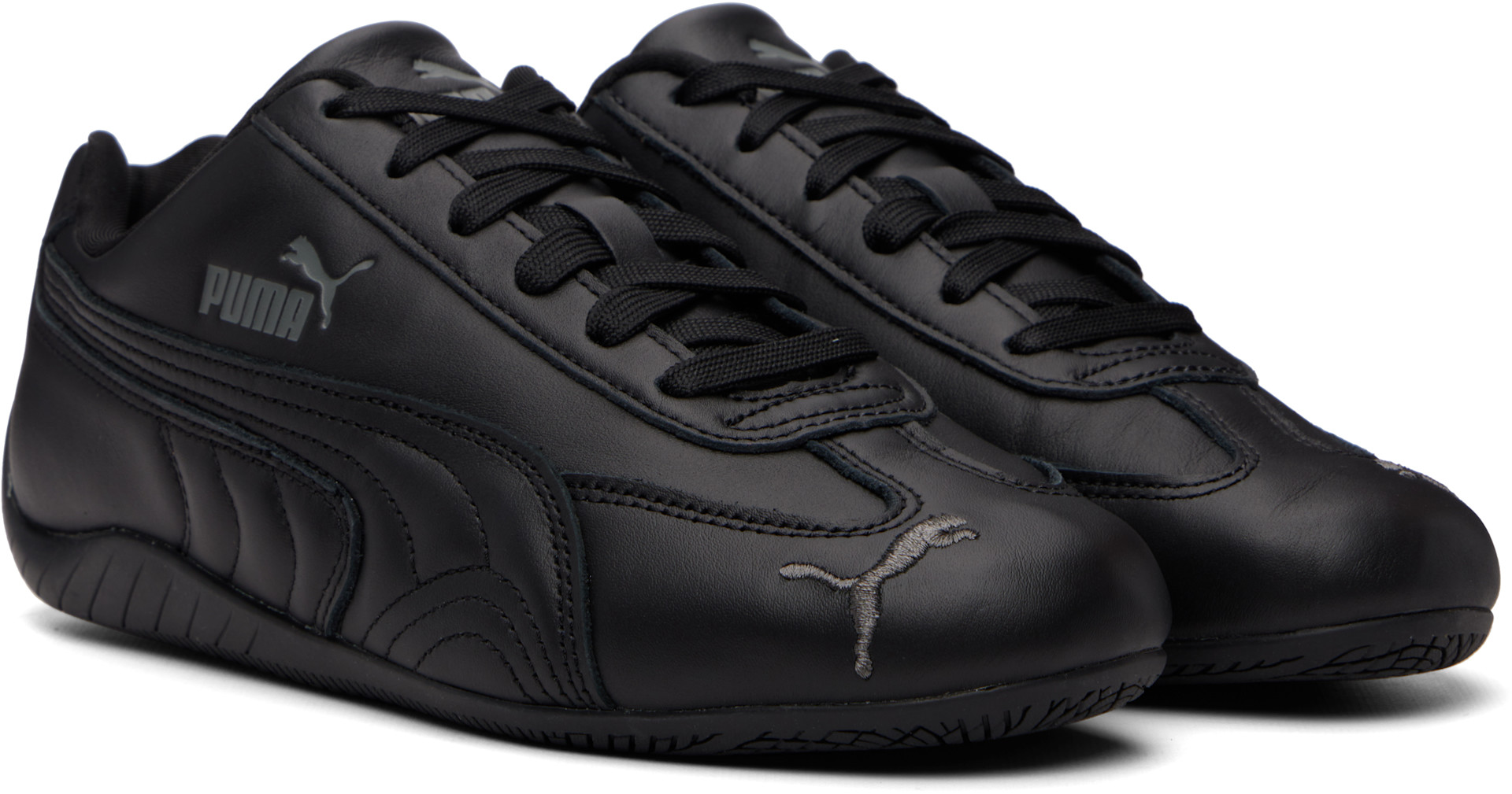 PUMA - Baskets Speedcat noires