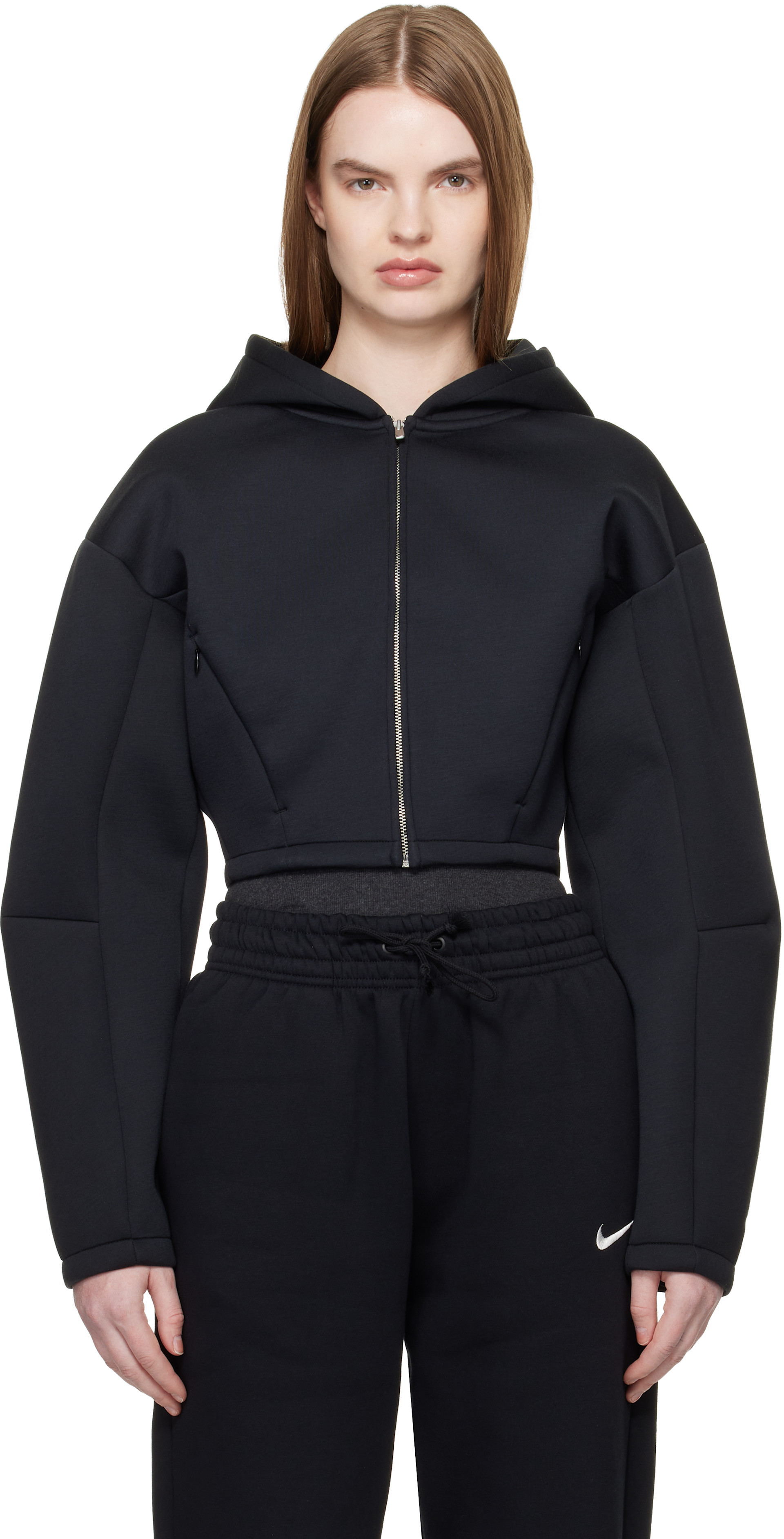 Nike: ブラック Sportswear フルジップ ジャケット | SSENSE 日本