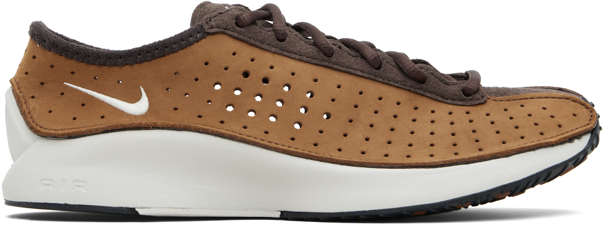 Nike - Baskets Air Superfly brun clair et brun