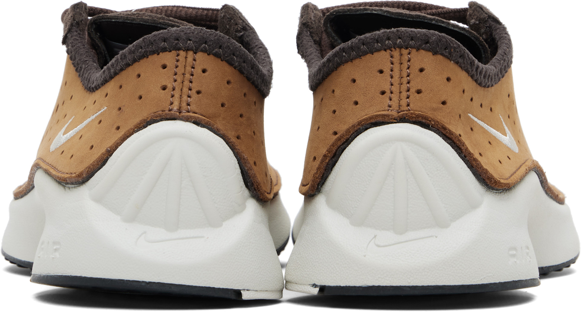 Nike - Baskets Air Superfly brun clair et brun