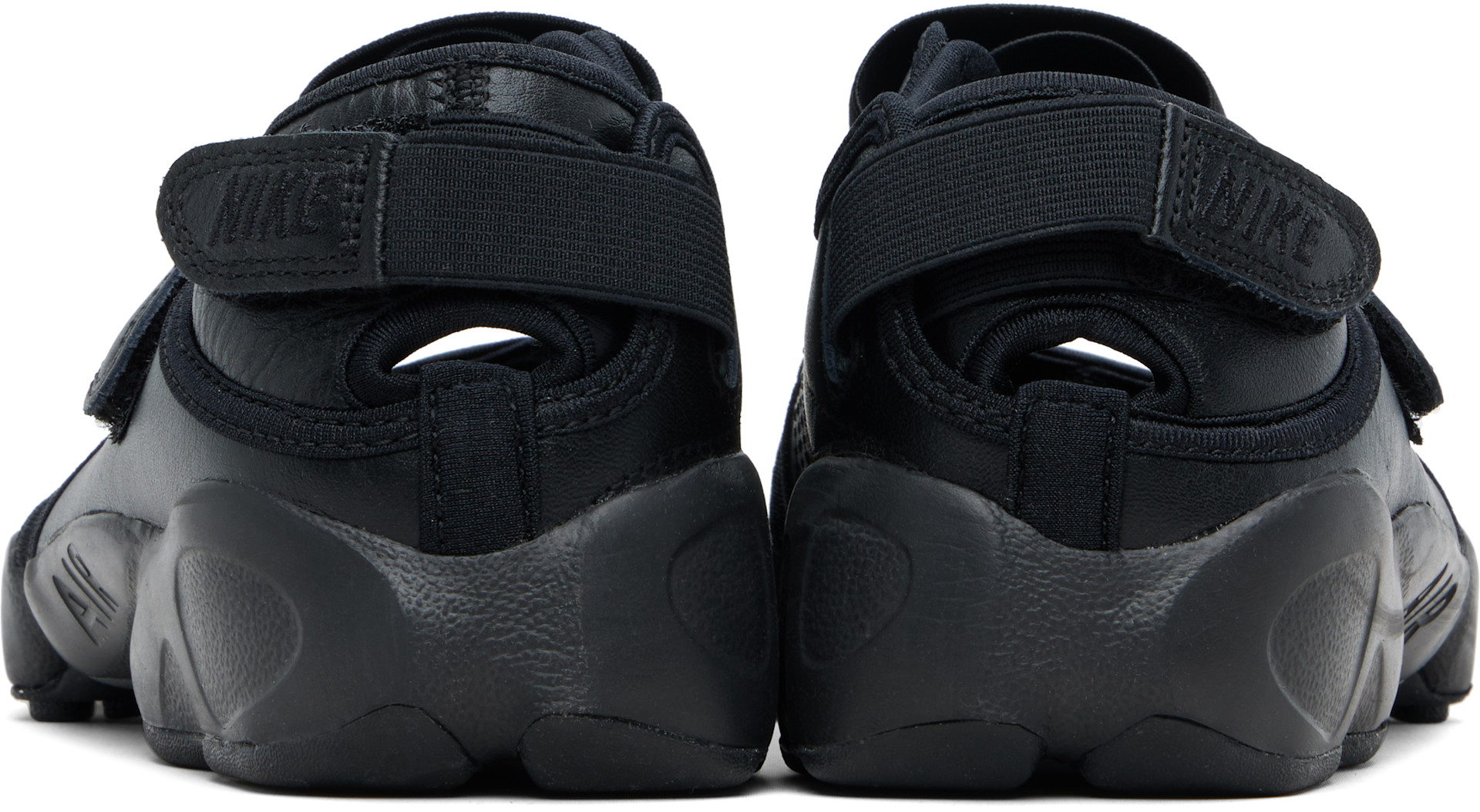 Nike: Black Air Rift Leather Sneakers | SSENSE