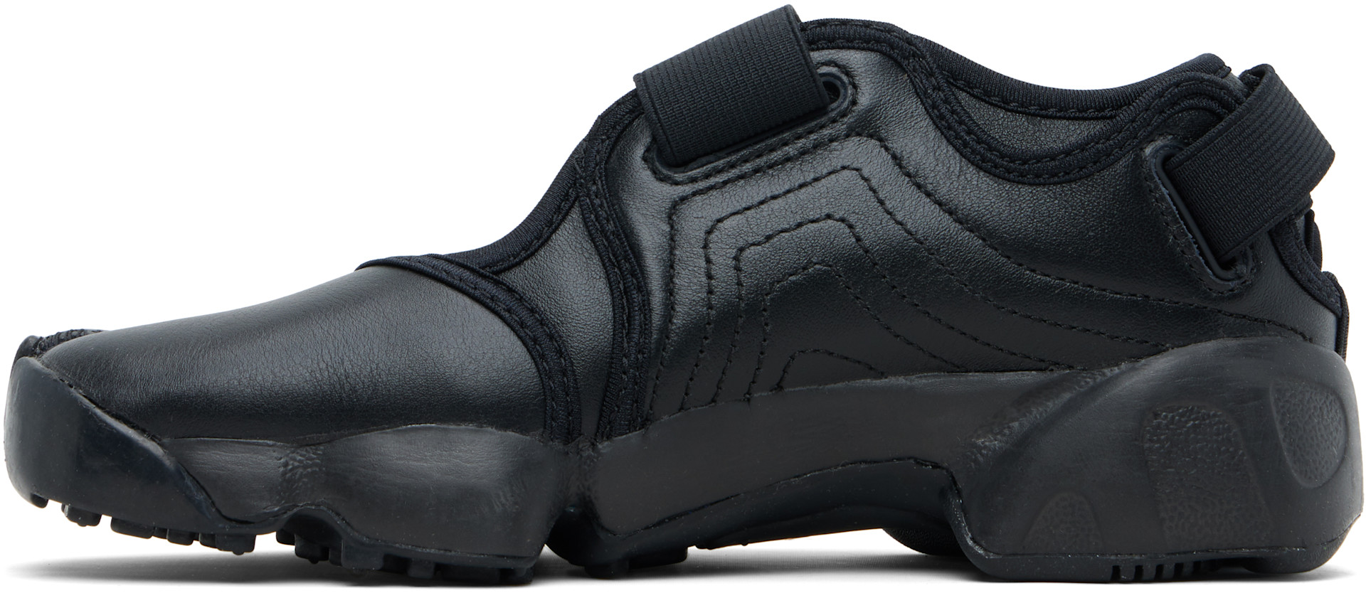 Nike: ブラック Air Rift レザースニーカー | SSENSE 日本