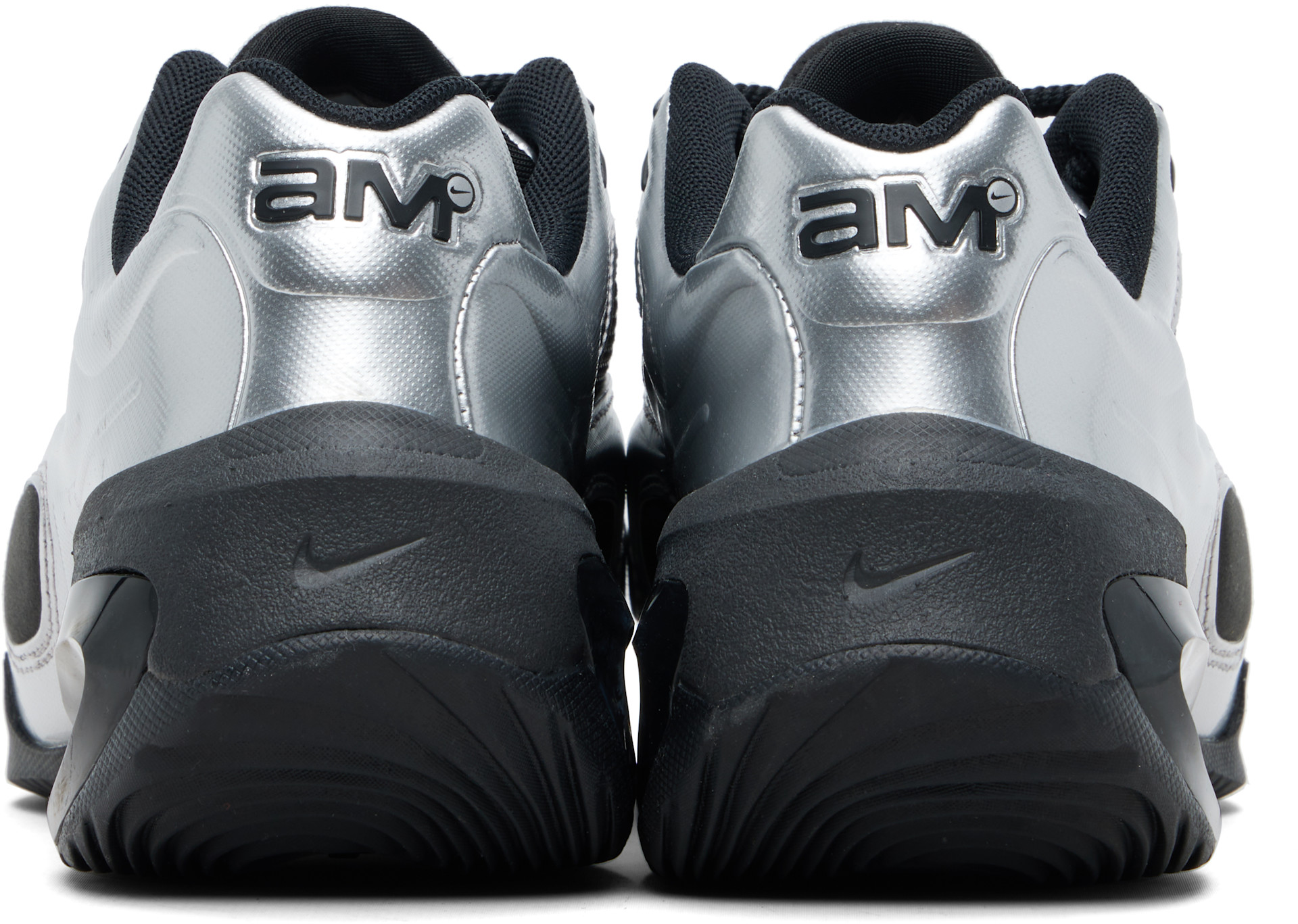 Nike - Baskets Air Max Muse noir et argenté