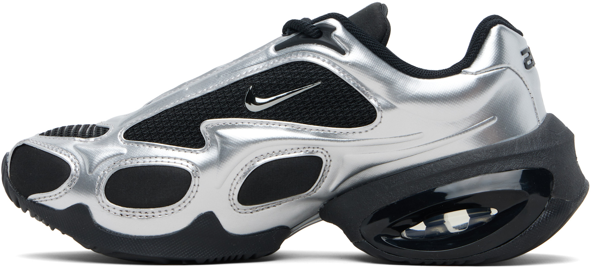 Nike - Baskets Air Max Muse noir et argenté