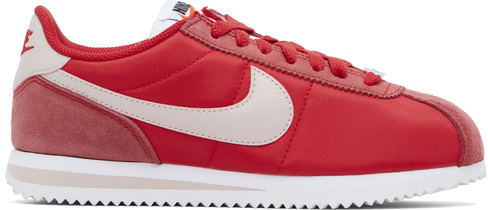 Nike - Baskets Cortez rouges en canevas